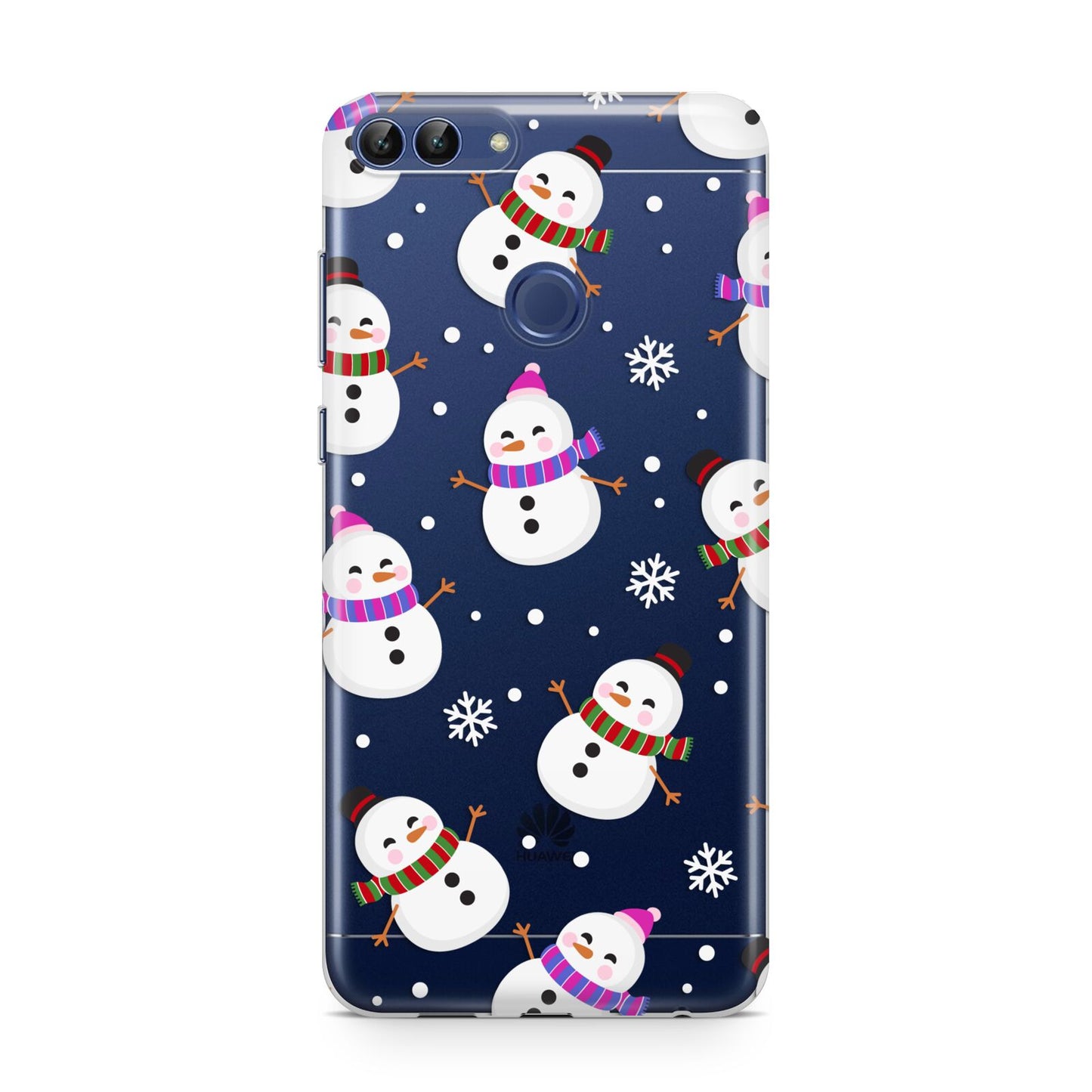 Happy Snowmen Illustrations Huawei P Smart Case