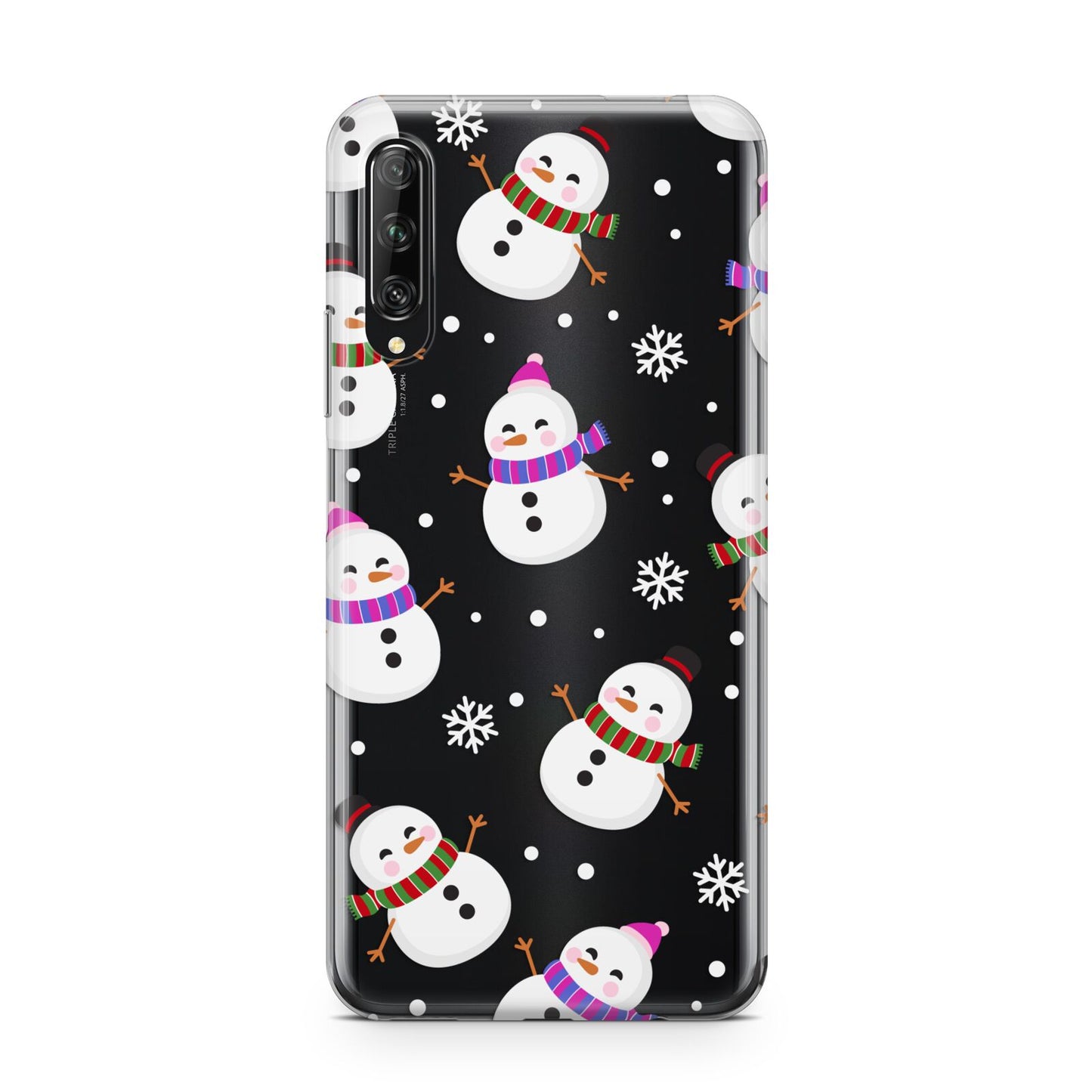 Happy Snowmen Illustrations Huawei P Smart Pro 2019