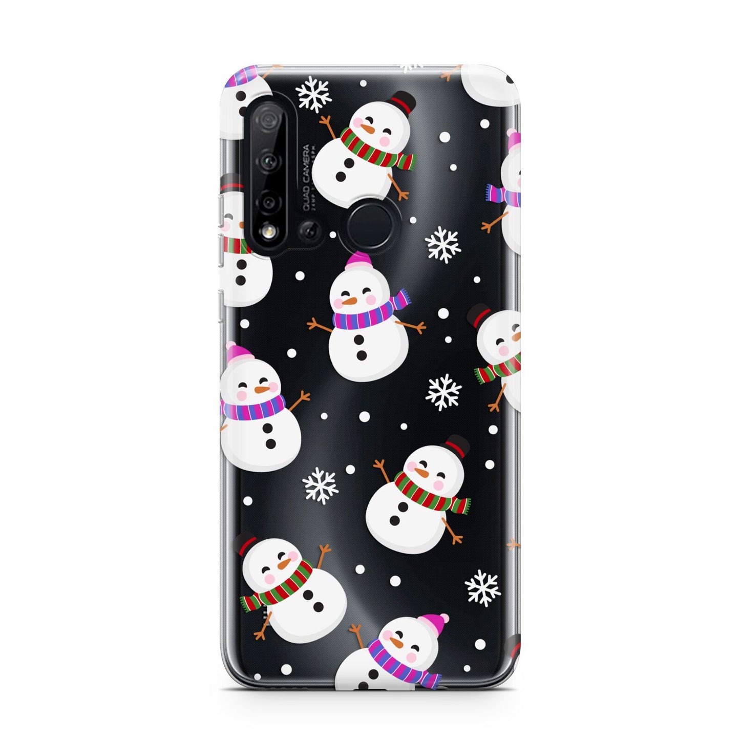 Happy Snowmen Illustrations Huawei P20 Lite 5G Phone Case