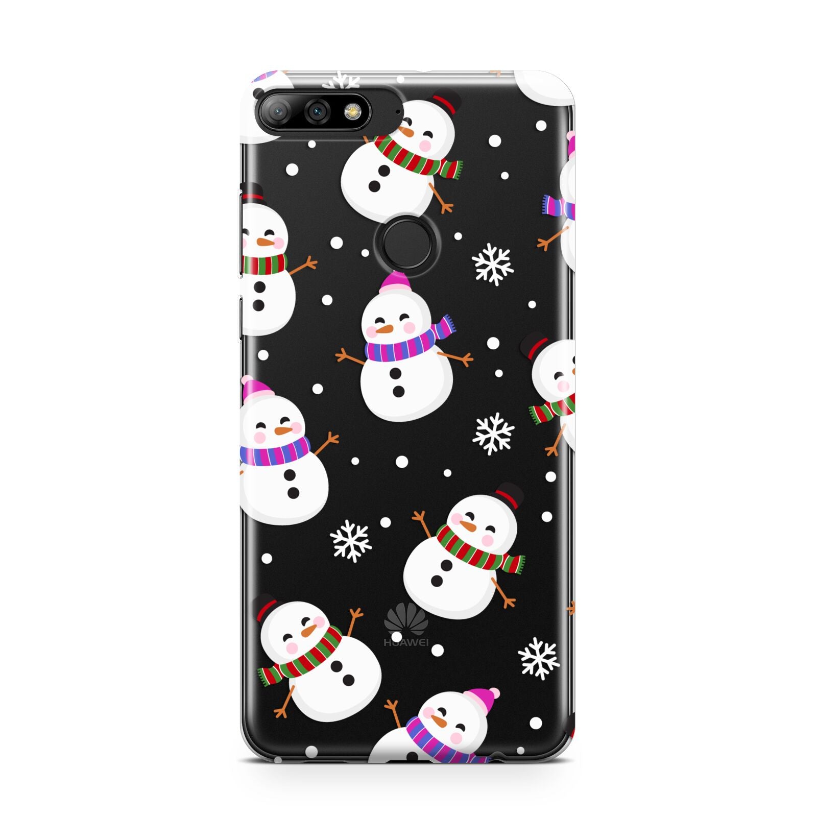 Happy Snowmen Illustrations Huawei Y7 2018