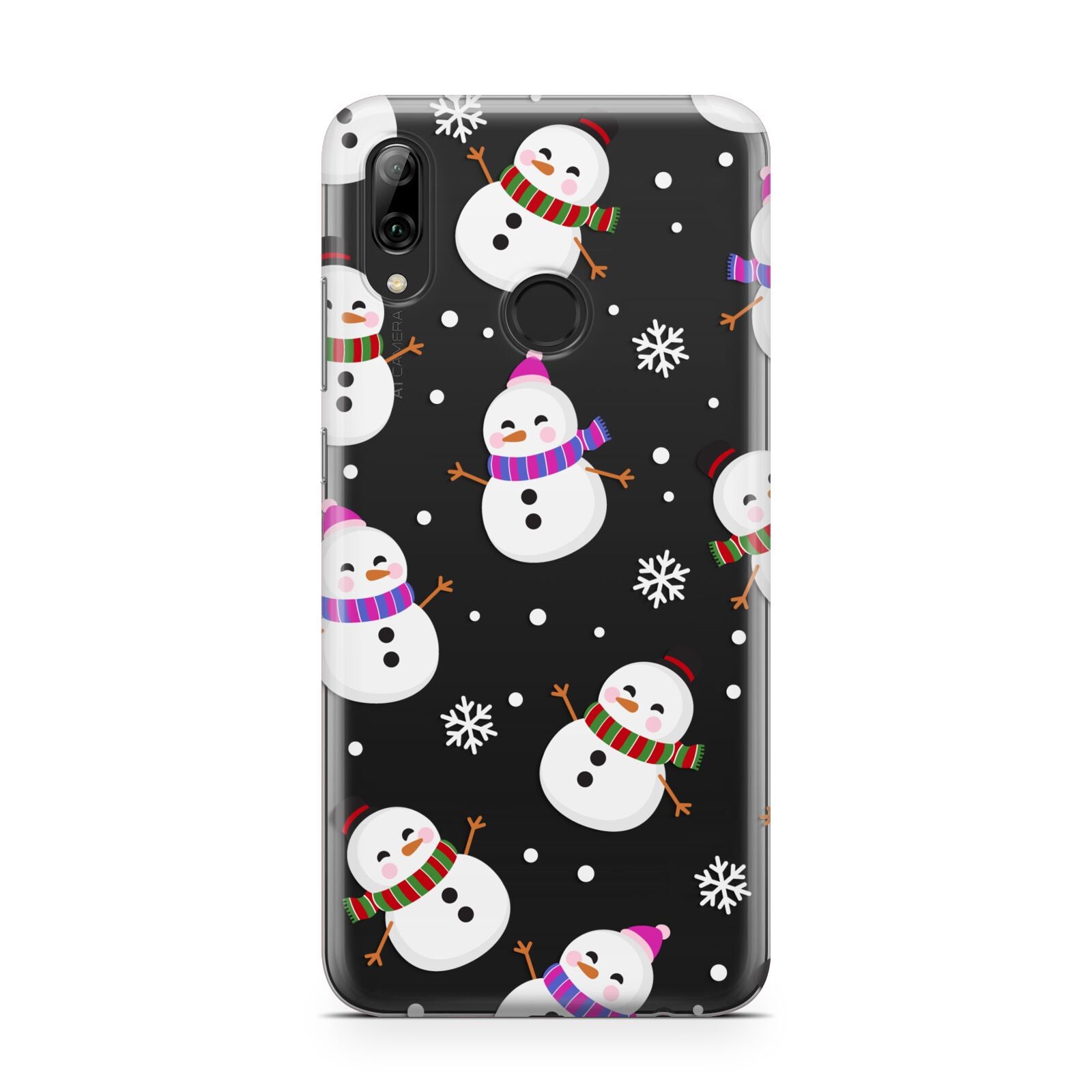 Happy Snowmen Illustrations Huawei Y7 2019