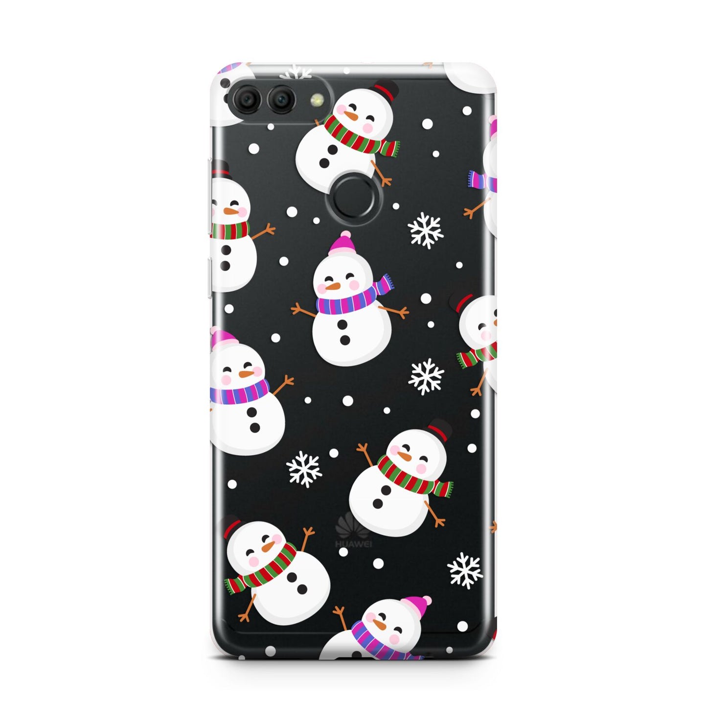 Happy Snowmen Illustrations Huawei Y9 2018