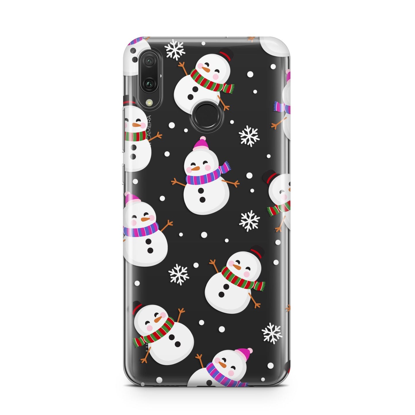 Happy Snowmen Illustrations Huawei Y9 2019