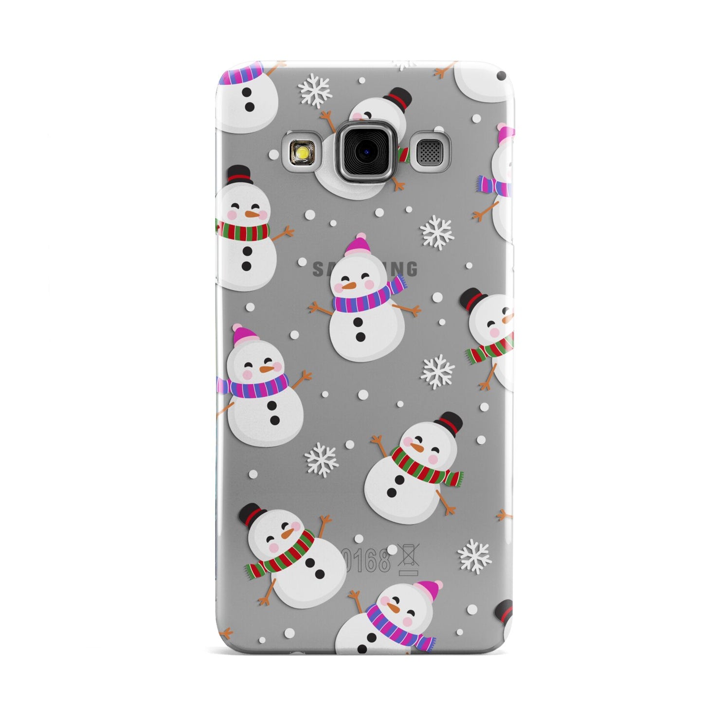 Happy Snowmen Illustrations Samsung Galaxy A3 Case