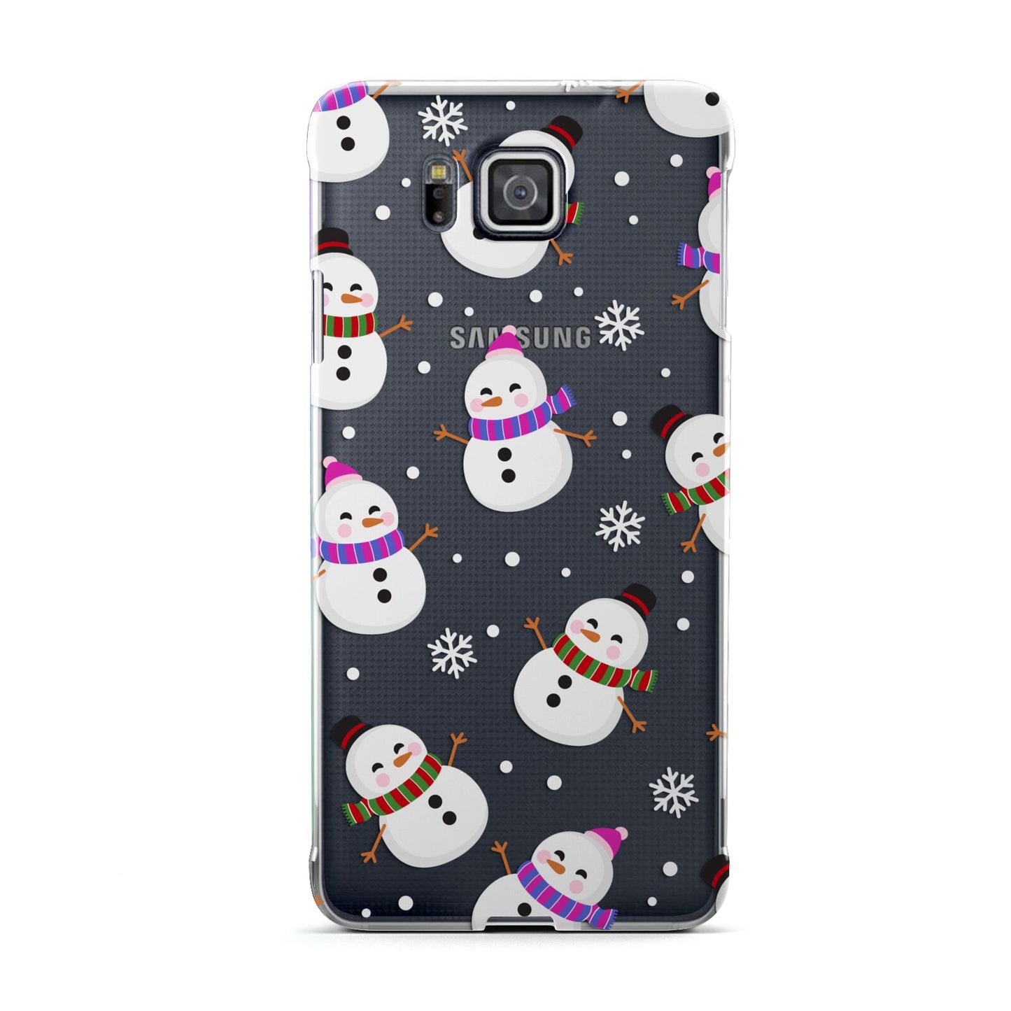 Happy Snowmen Illustrations Samsung Galaxy Alpha Case