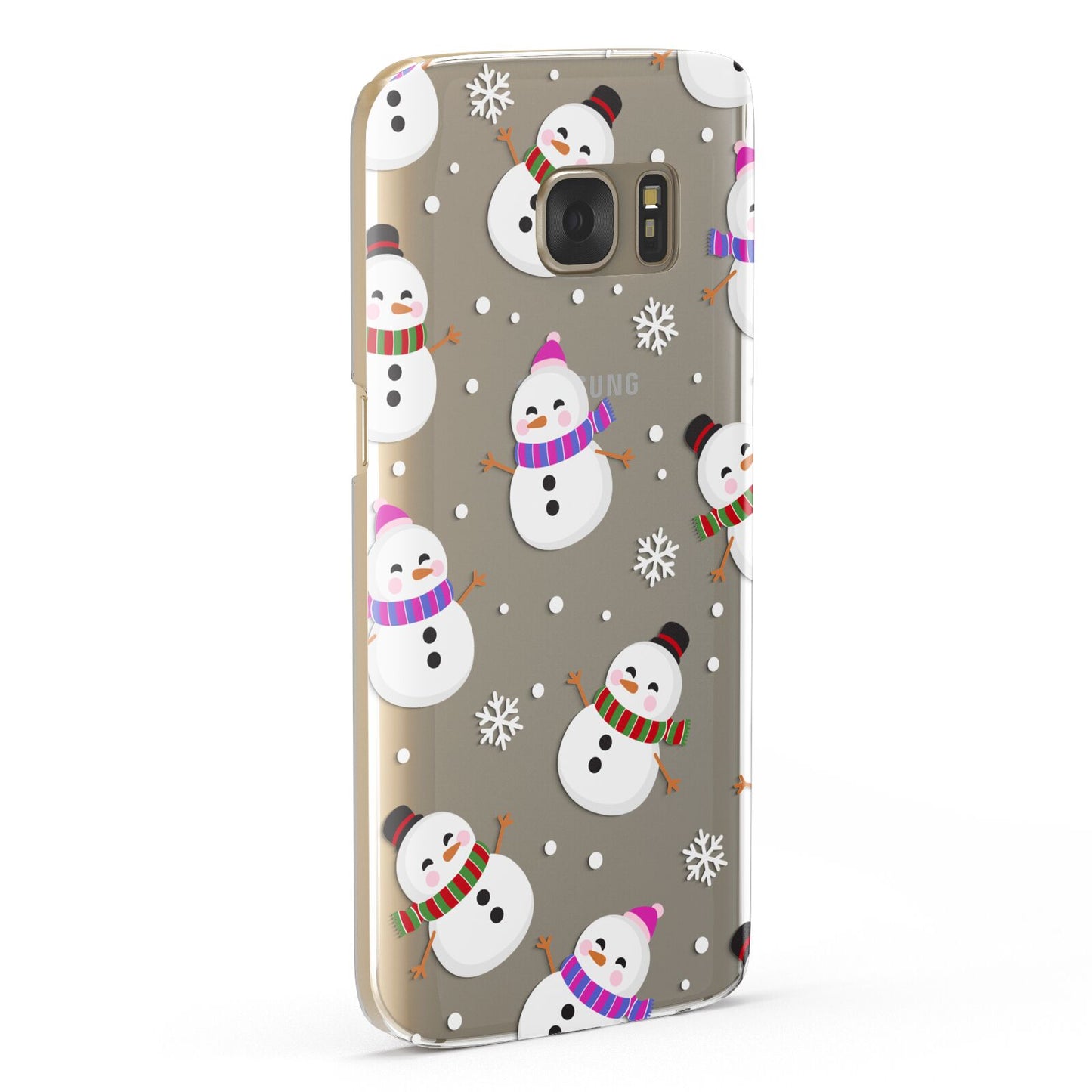 Happy Snowmen Illustrations Samsung Galaxy Case Fourty Five Degrees