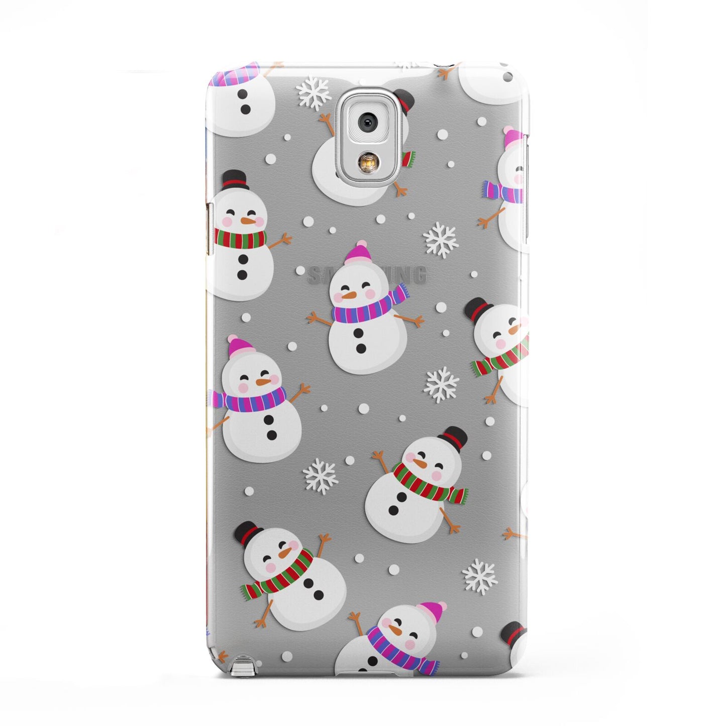 Happy Snowmen Illustrations Samsung Galaxy Note 3 Case