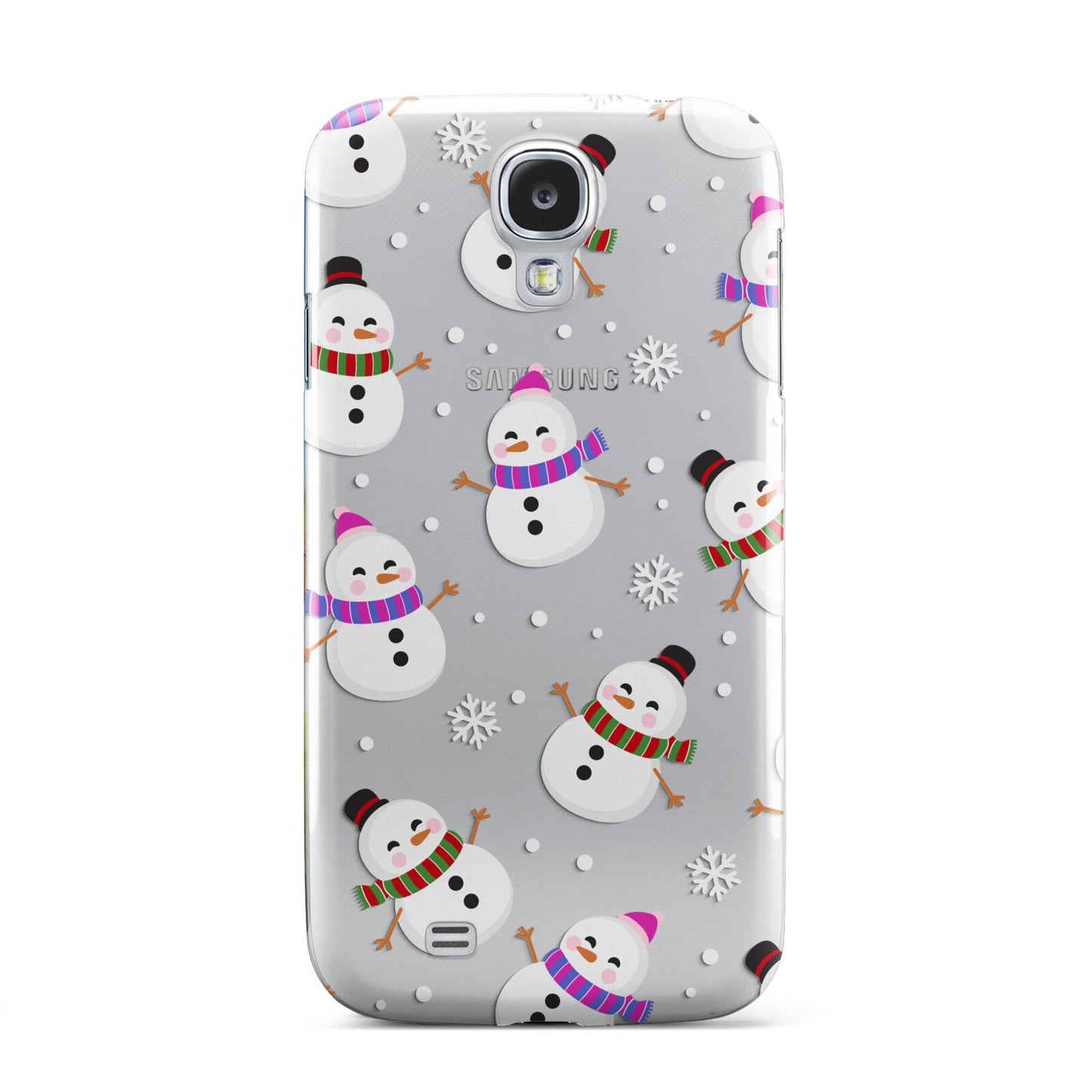 Happy Snowmen Illustrations Samsung Galaxy S4 Case