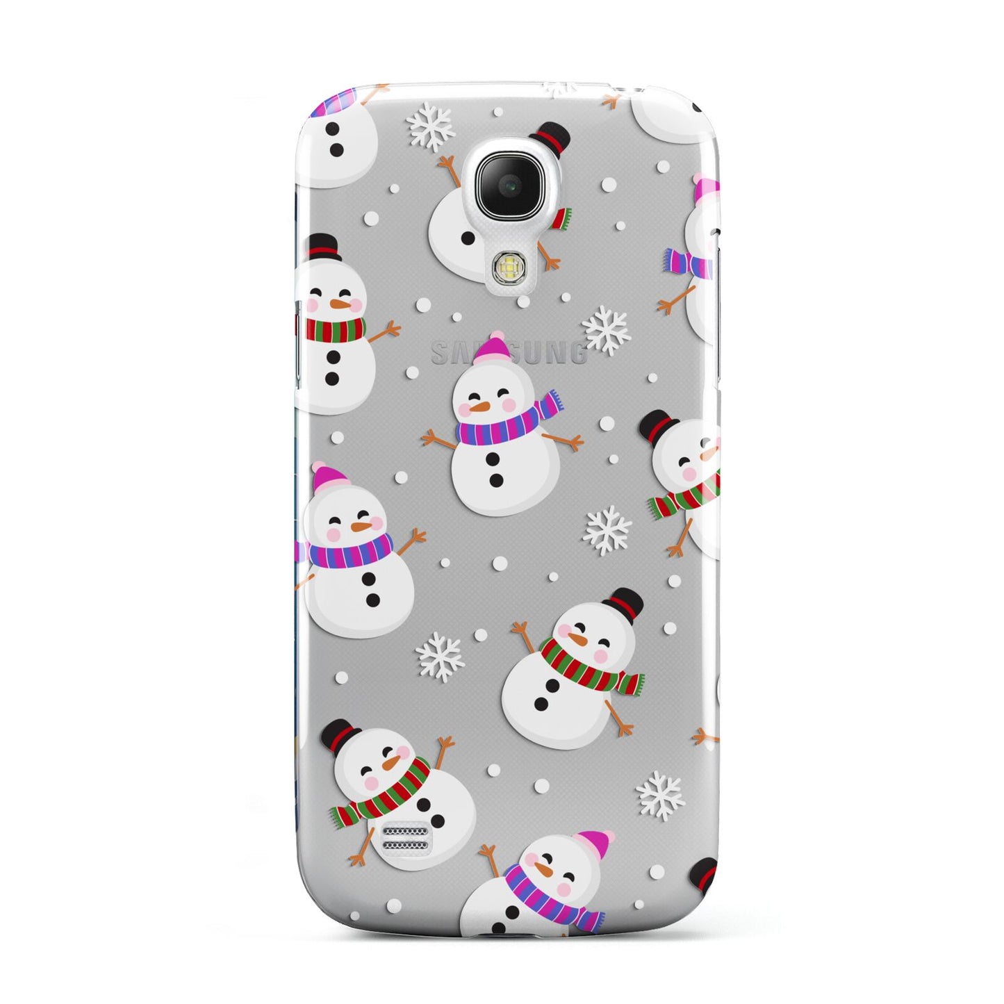 Happy Snowmen Illustrations Samsung Galaxy S4 Mini Case