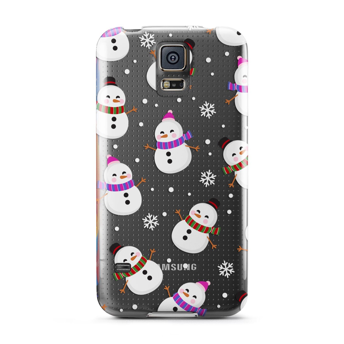 Happy Snowmen Illustrations Samsung Galaxy S5 Case