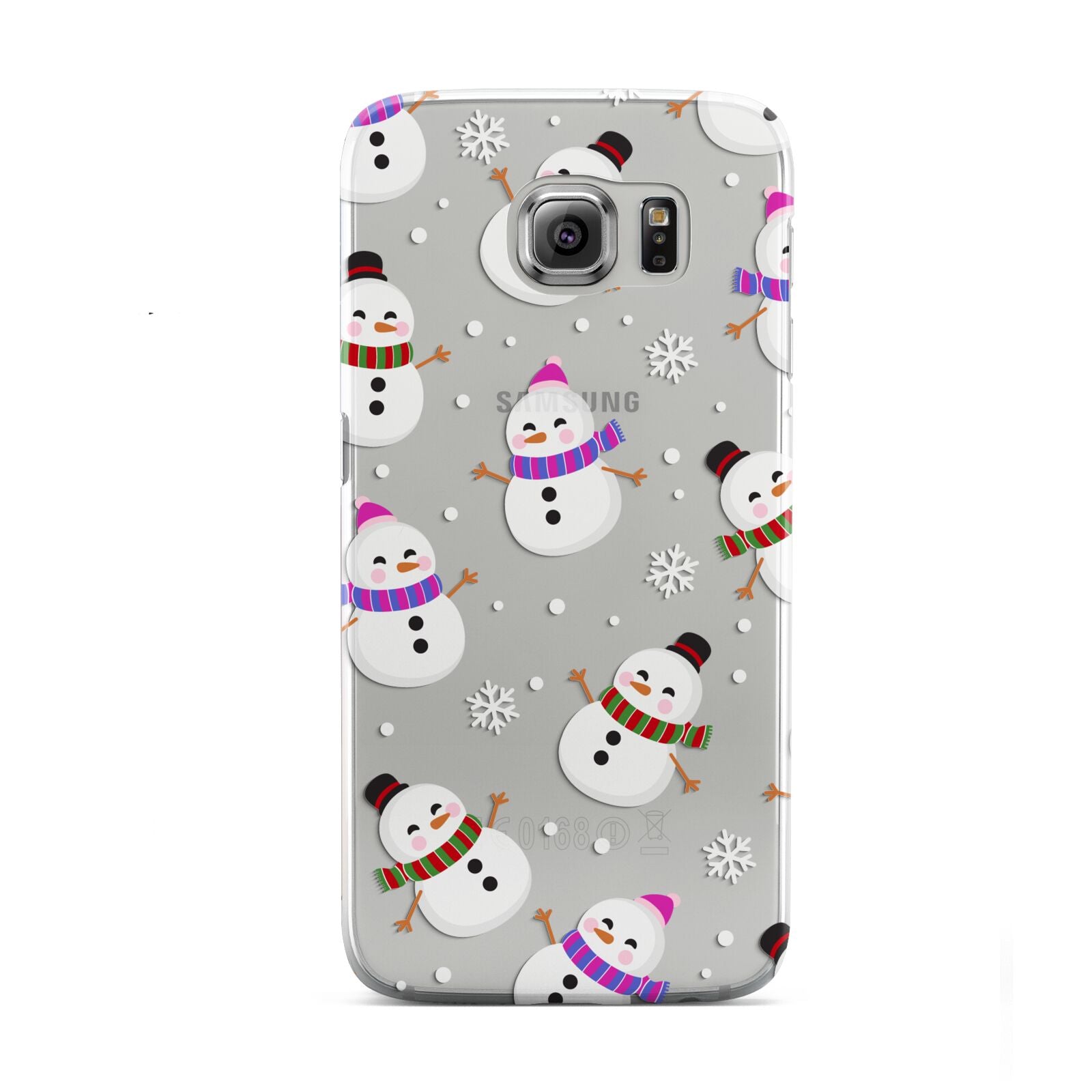 Happy Snowmen Illustrations Samsung Galaxy S6 Case