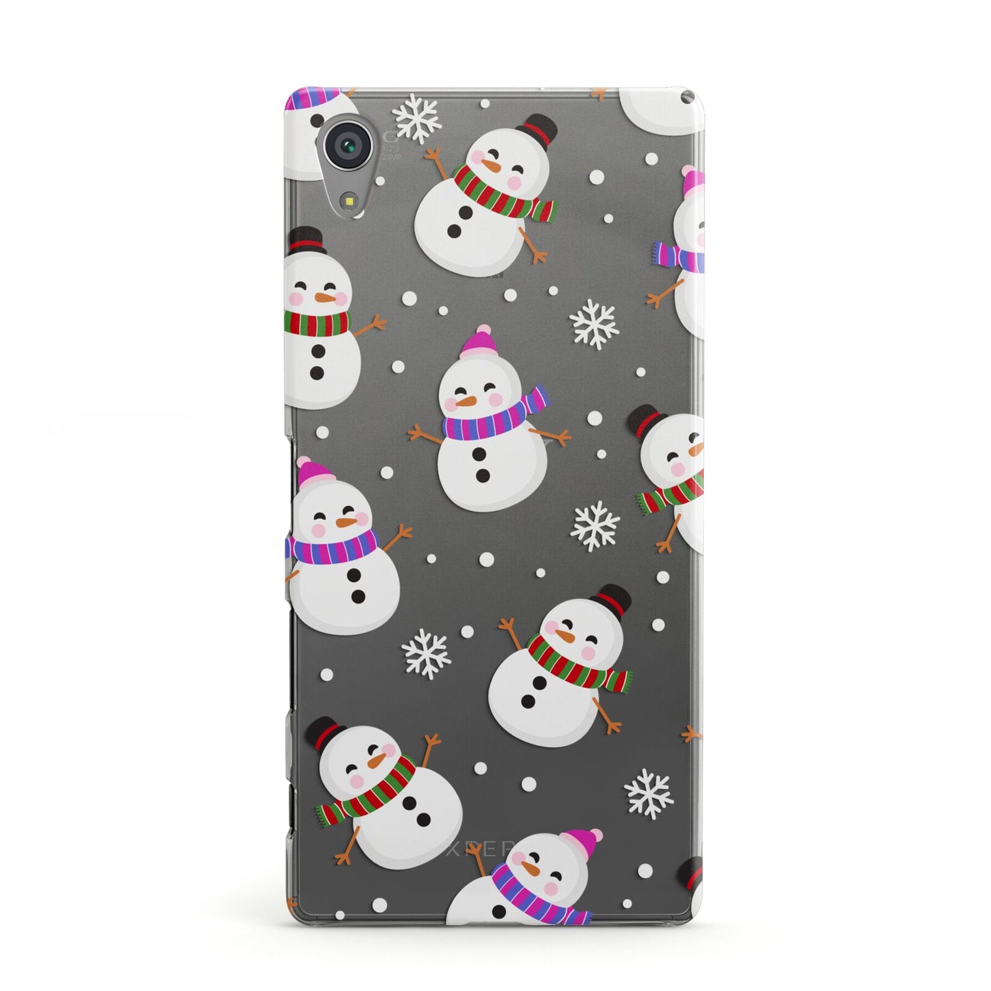 Happy Snowmen Illustrations Sony Xperia Case