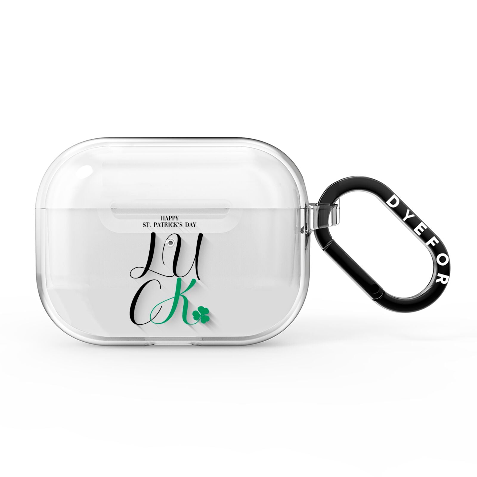 Happy St Patricks Day Luck AirPods Pro Clear Case