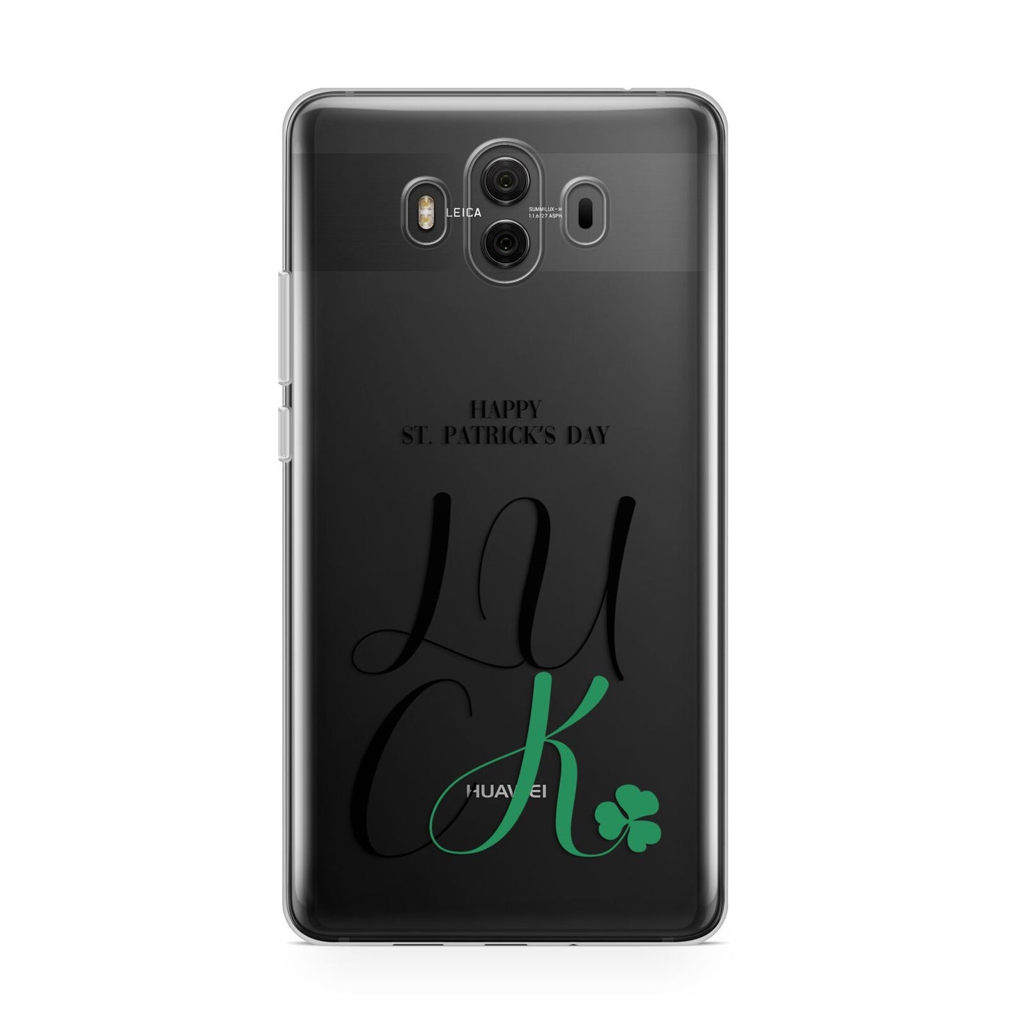 Happy St Patricks Day Luck Huawei Mate 10 Protective Phone Case