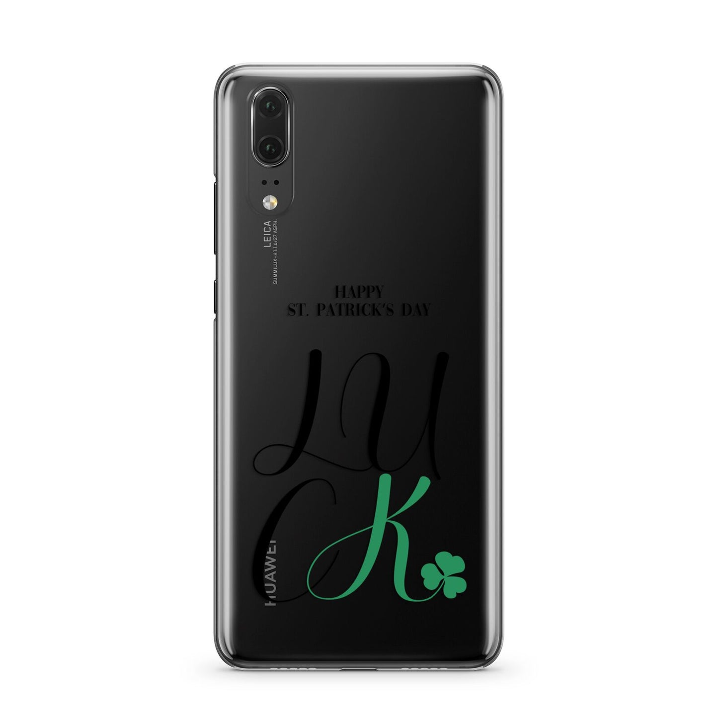 Happy St Patricks Day Luck Huawei P20 Phone Case