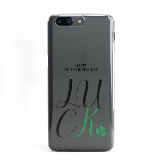 Happy St Patricks Day Luck OnePlus Case