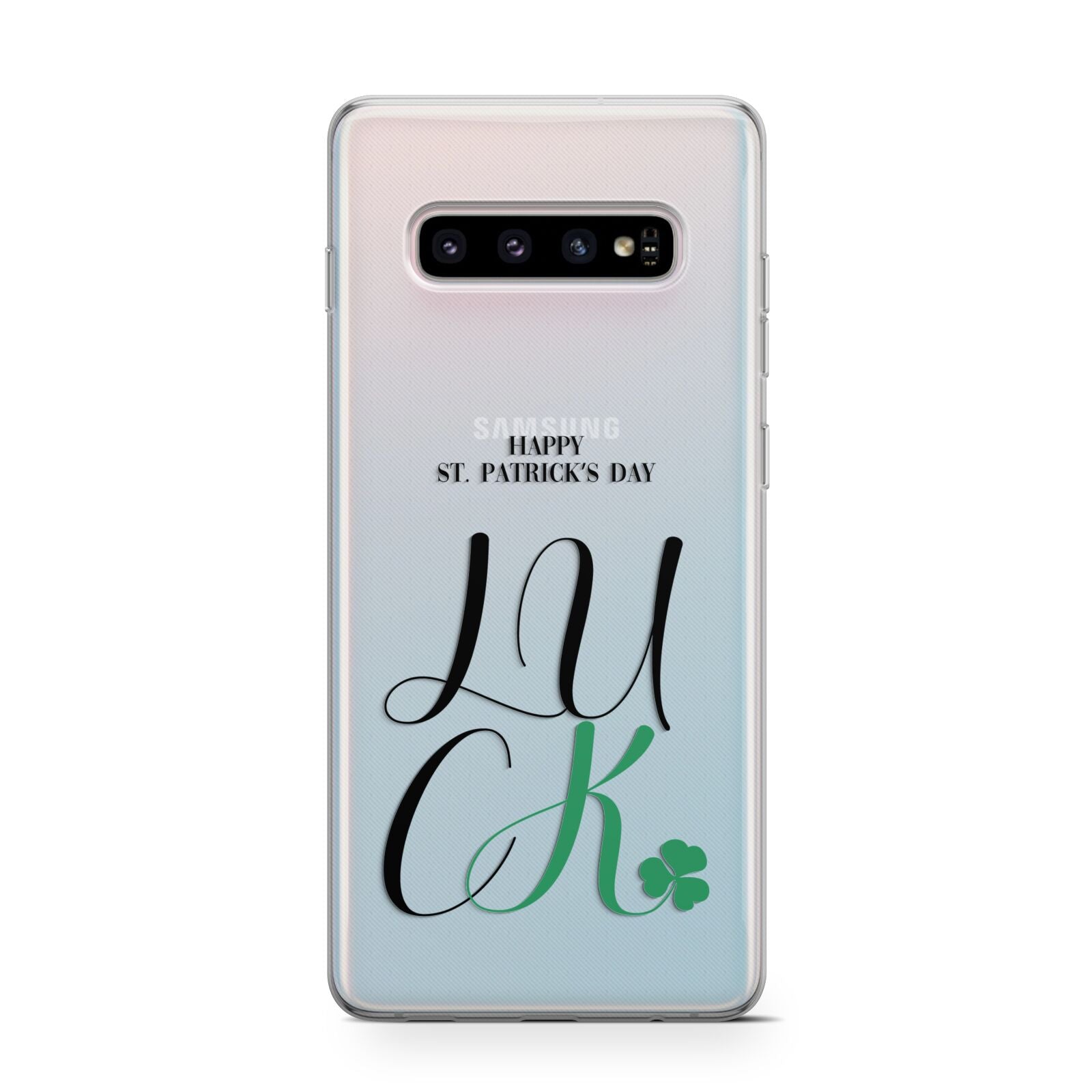 Happy St Patricks Day Luck Protective Samsung Galaxy Case