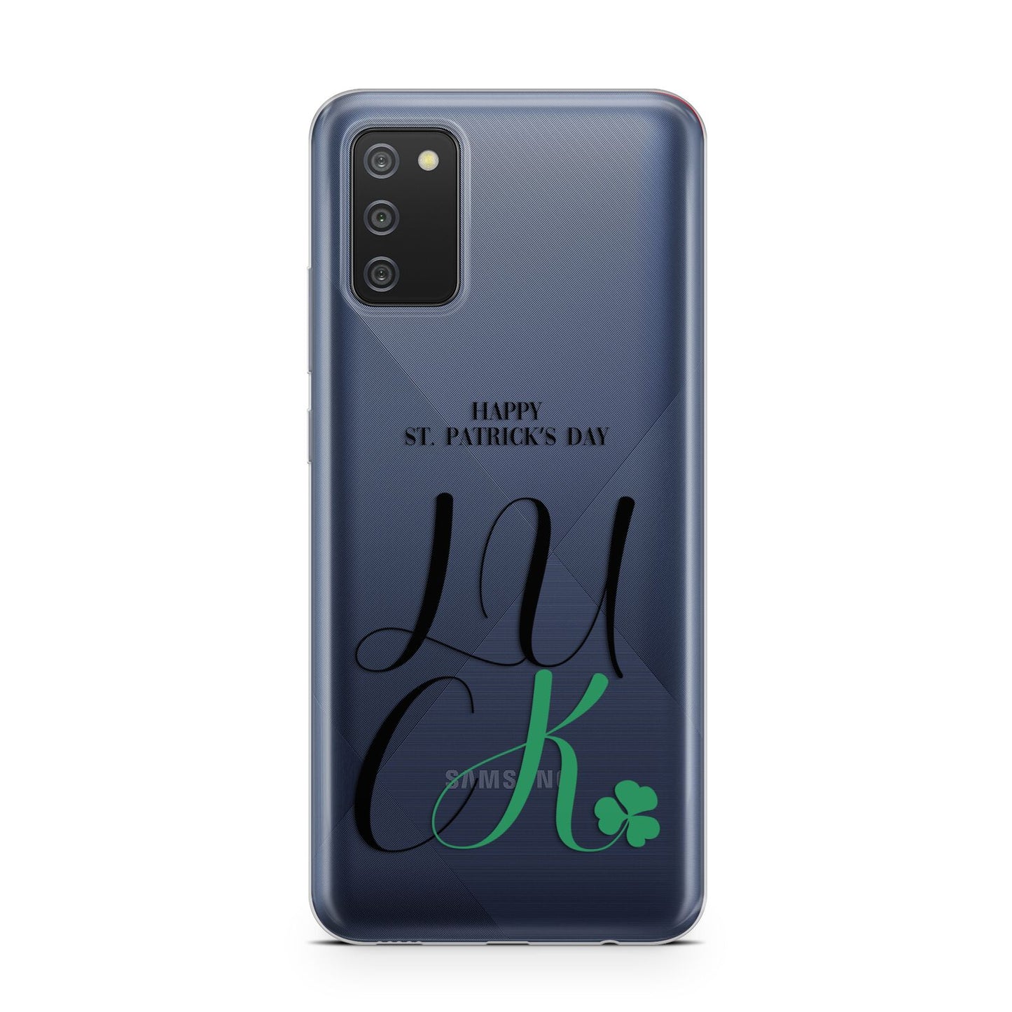 Happy St Patricks Day Luck Samsung A02s Case