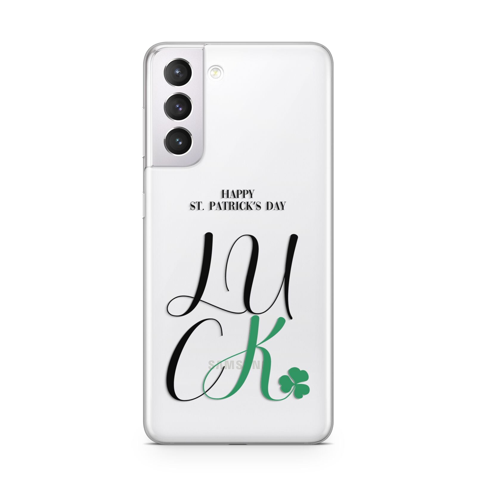 Happy St Patricks Day Luck Samsung S21 Case