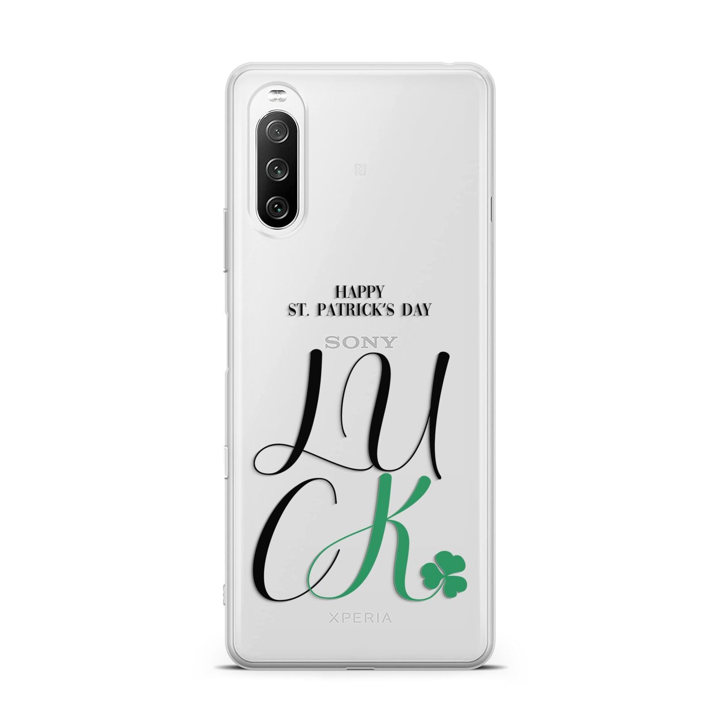 Happy St Patricks Day Luck Sony Xperia 10 III Case