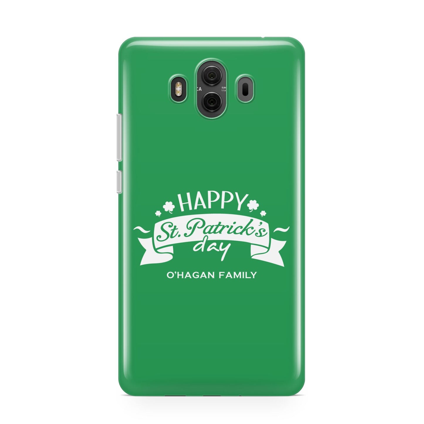 Happy St Patricks Day Personalised Huawei Mate 10 Protective Phone Case