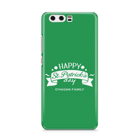 Happy St Patricks Day Personalised Huawei P10 Phone Case