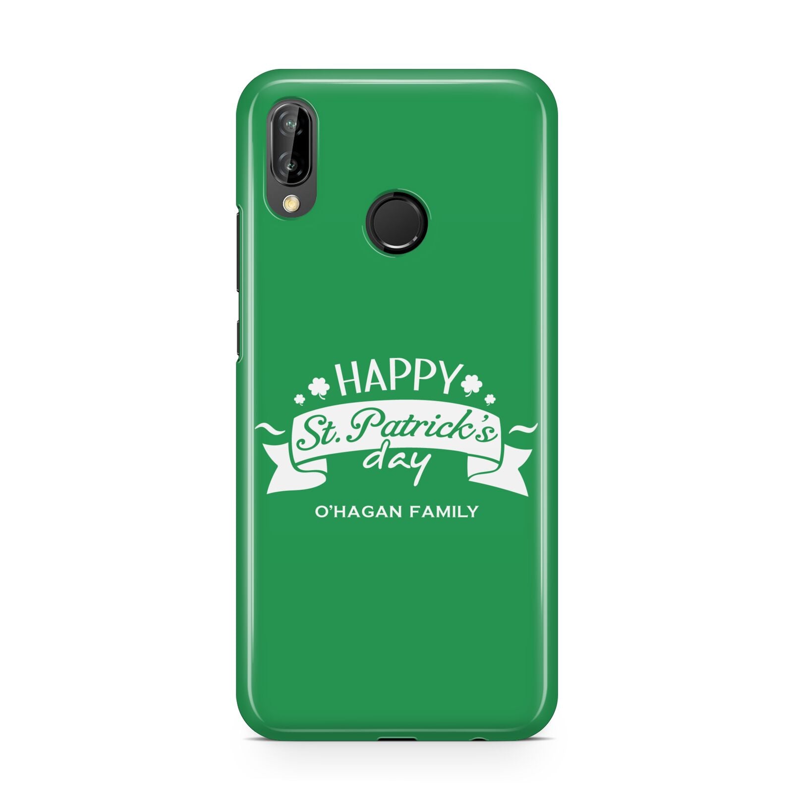 Happy St Patricks Day Personalised Huawei P20 Lite Phone Case