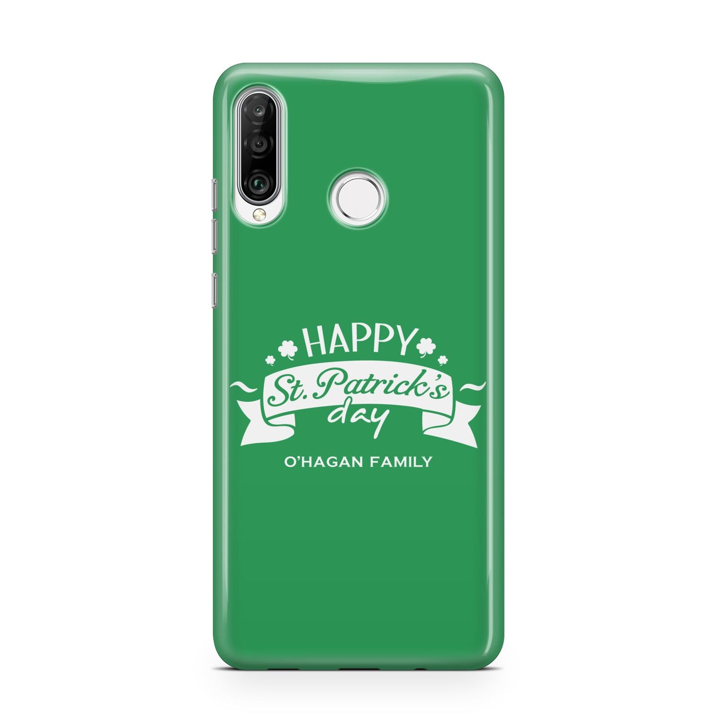 Happy St Patricks Day Personalised Huawei P30 Lite Phone Case