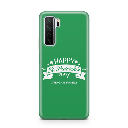 Happy St Patricks Day Personalised Huawei P40 Lite 5G Phone Case