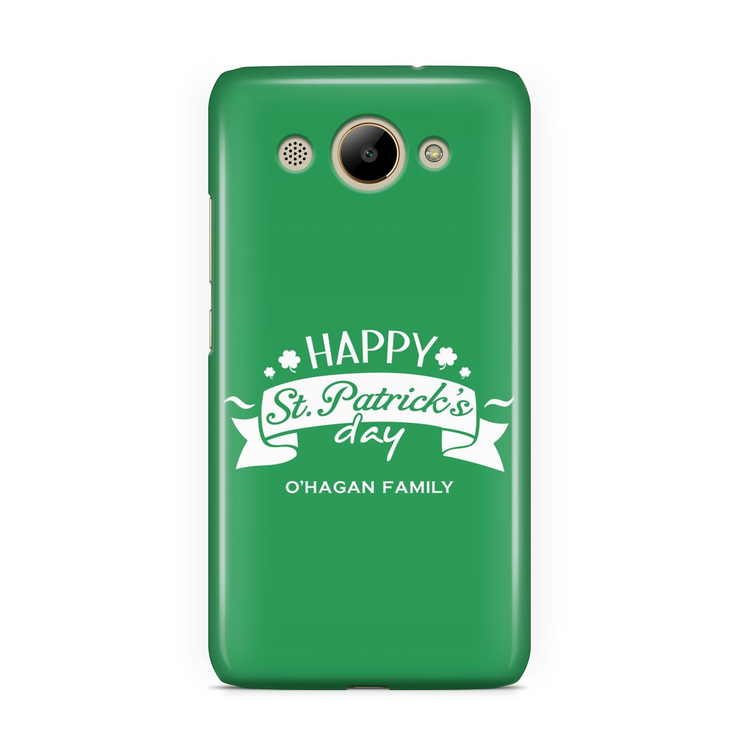 Happy St Patricks Day Personalised Huawei Y3 2017