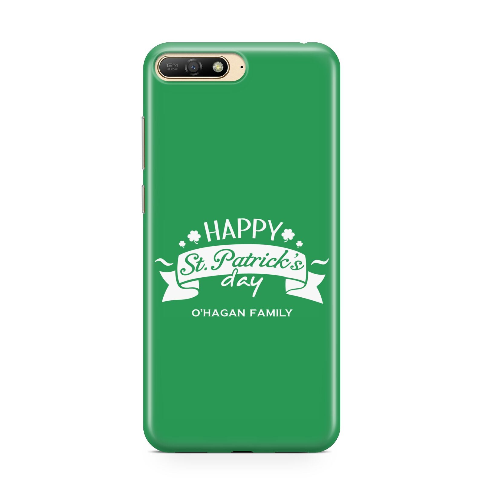 Happy St Patricks Day Personalised Huawei Y6 2018