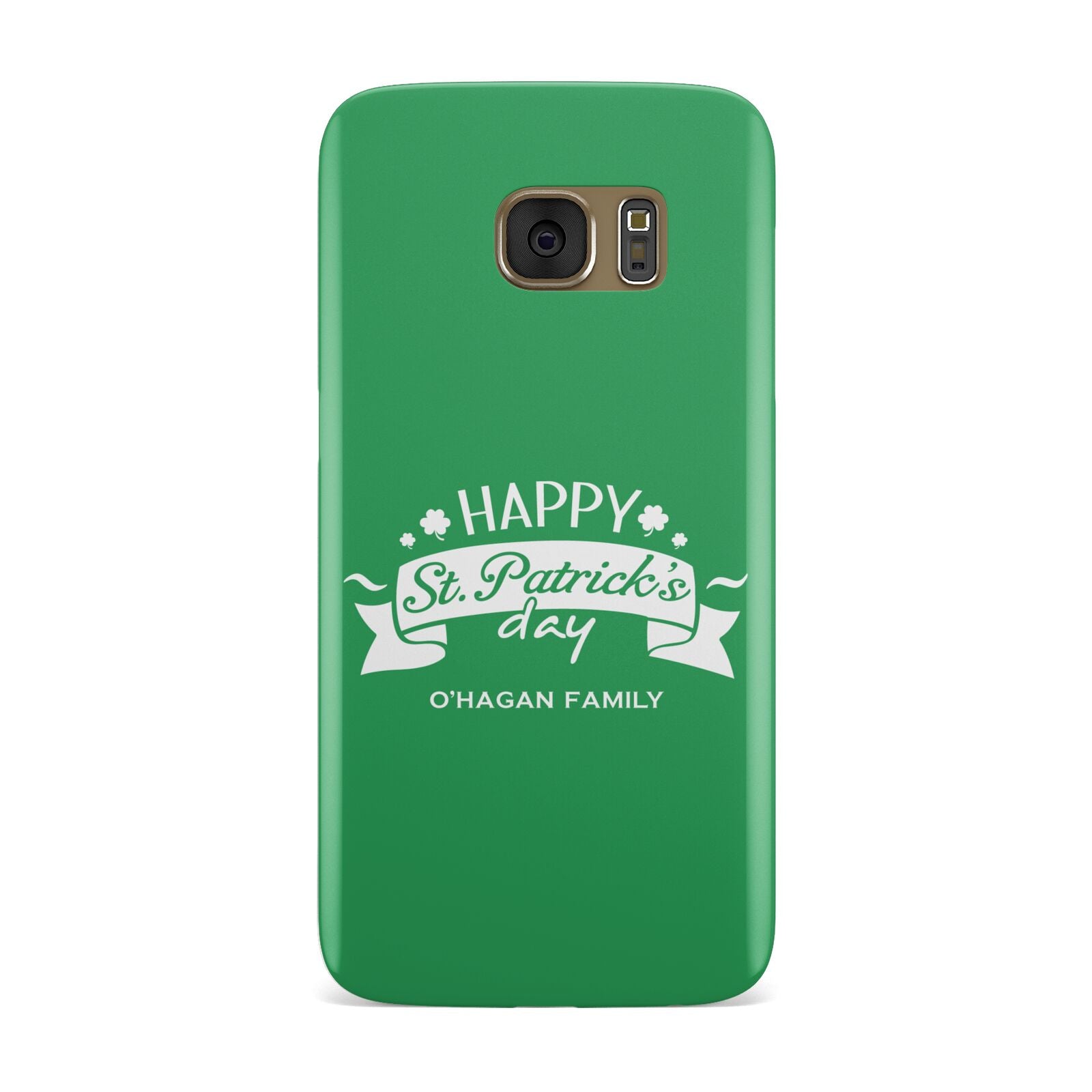 Happy St Patricks Day Personalised Samsung Galaxy Case