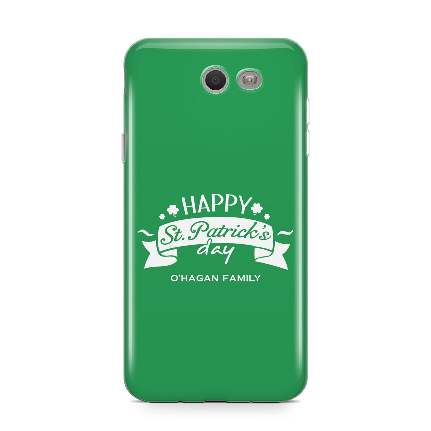 Happy St Patricks Day Personalised Samsung Galaxy J7 2017 Case