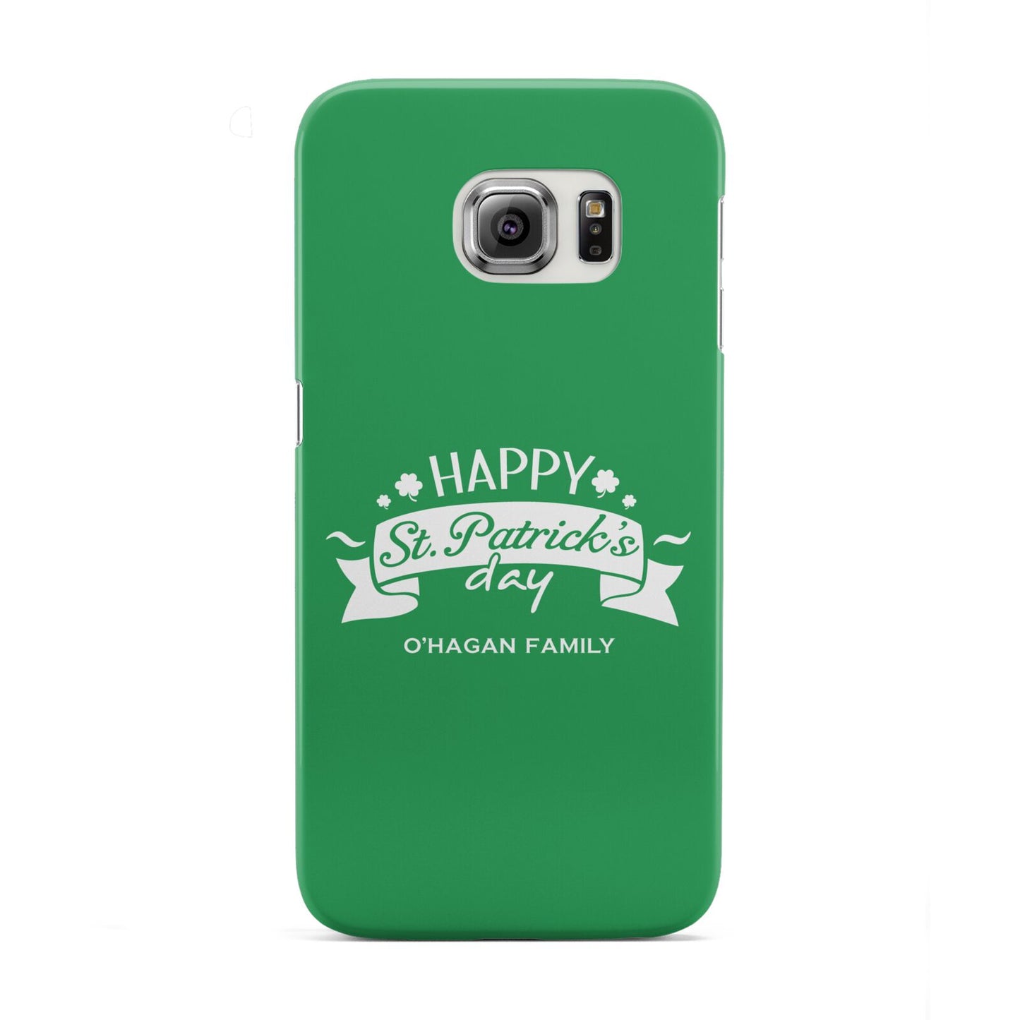 Happy St Patricks Day Personalised Samsung Galaxy S6 Edge Case