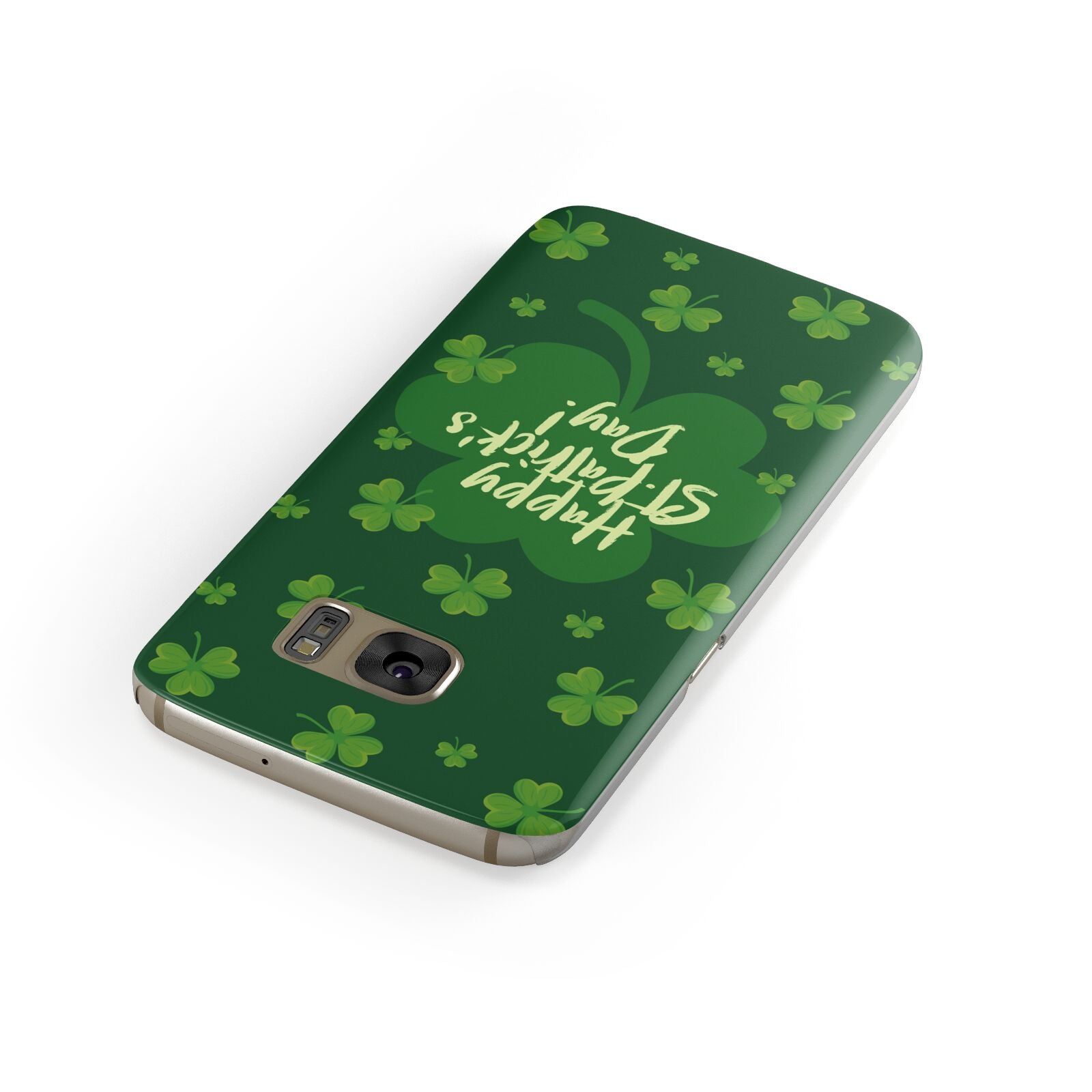 Happy St Patricks Day Samsung Galaxy Case Front Close Up