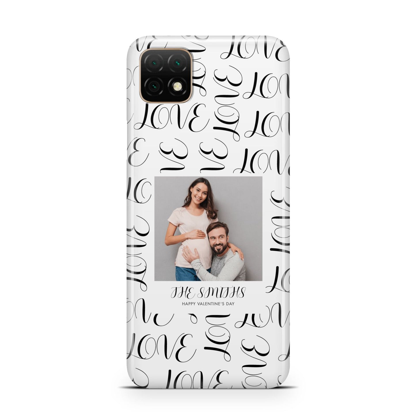 Happy Valentines Day Photo Upload Huawei Enjoy 20 Phone Case