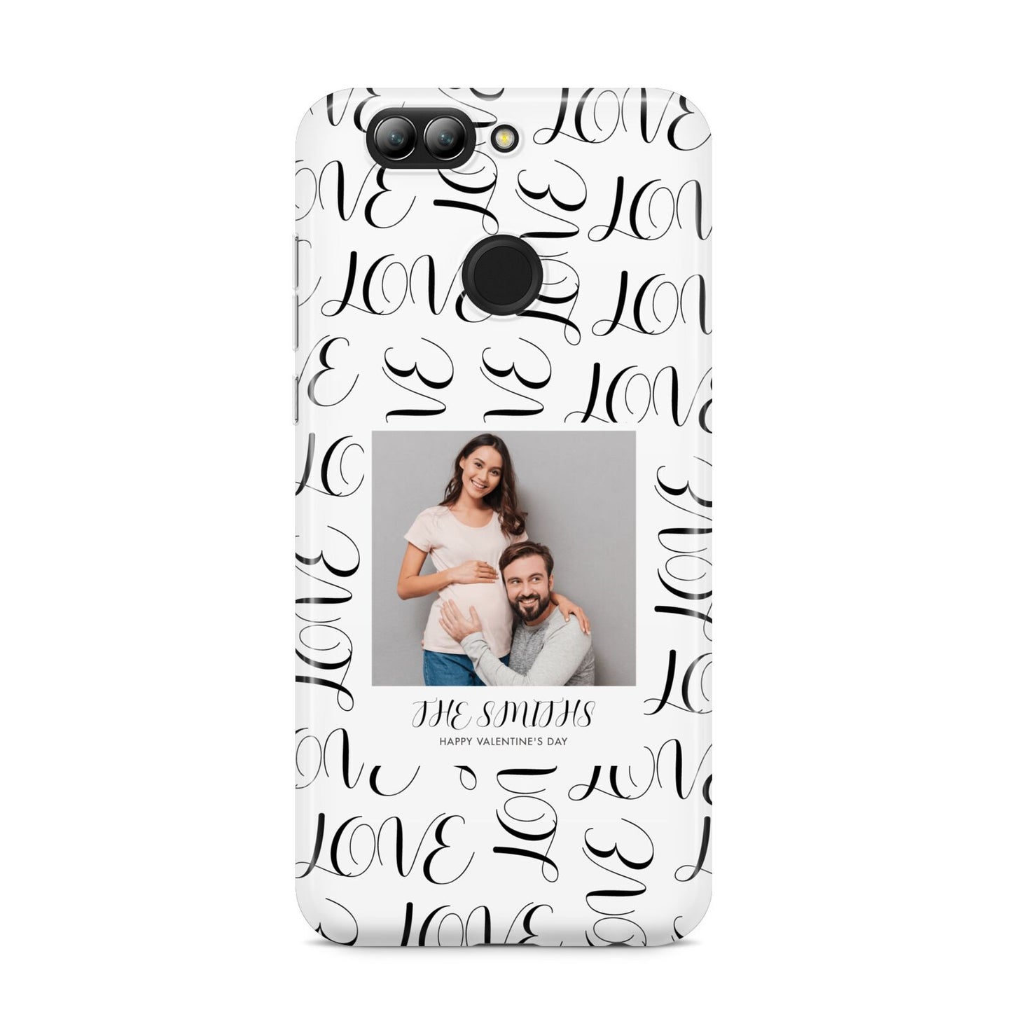 Happy Valentines Day Photo Upload Huawei Nova 2s Phone Case