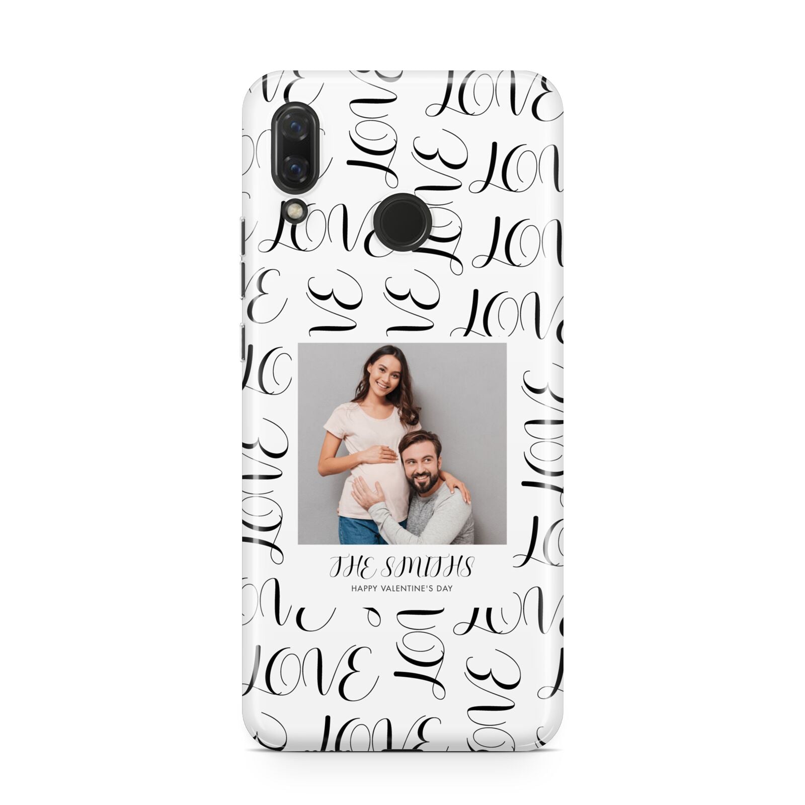 Happy Valentines Day Photo Upload Huawei Nova 3 Phone Case