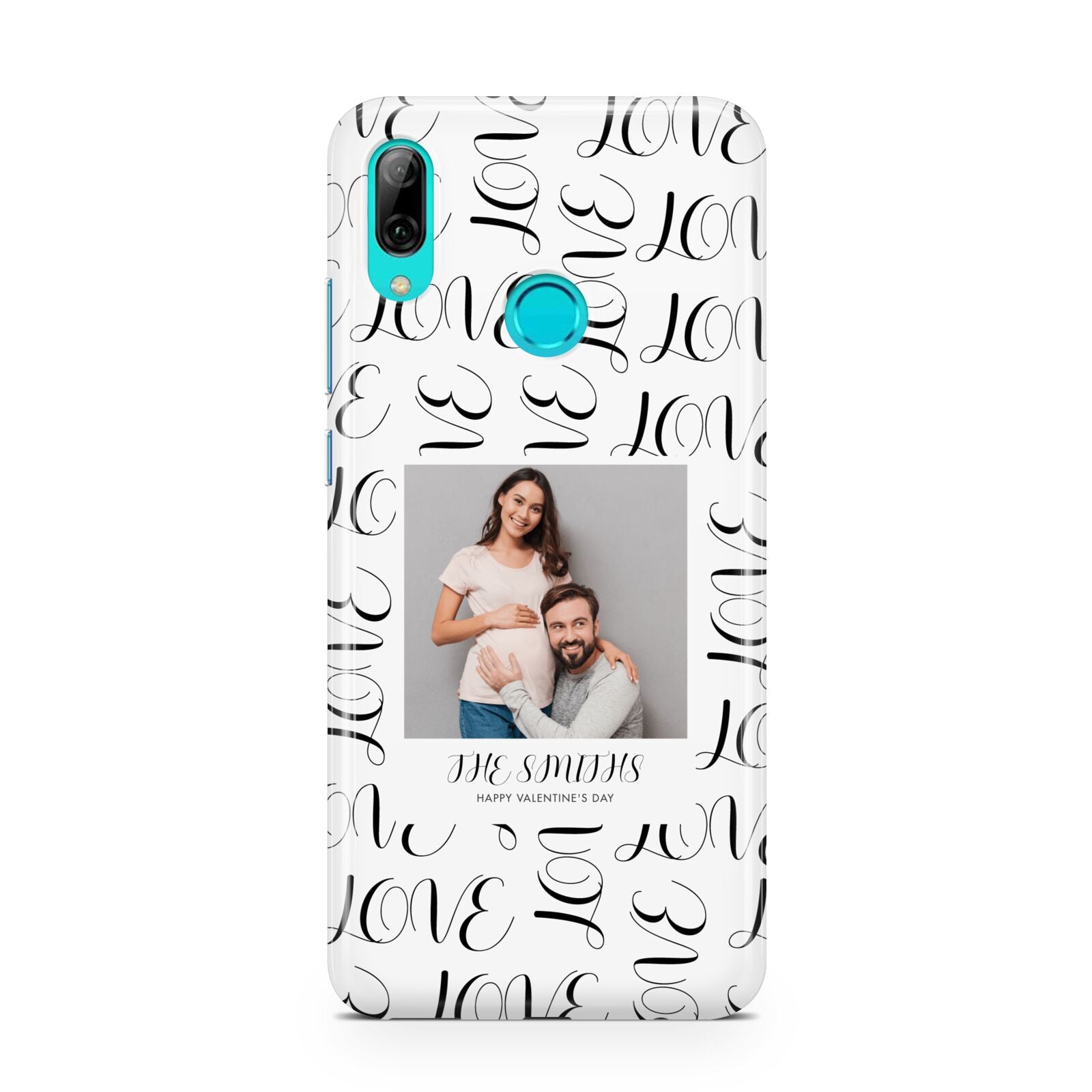 Happy Valentines Day Photo Upload Huawei P Smart 2019 Case