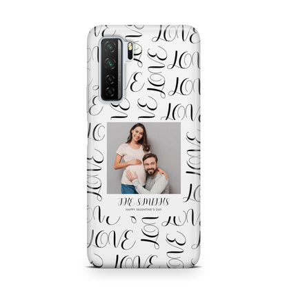 Happy Valentines Day Photo Upload Huawei P40 Lite 5G Phone Case