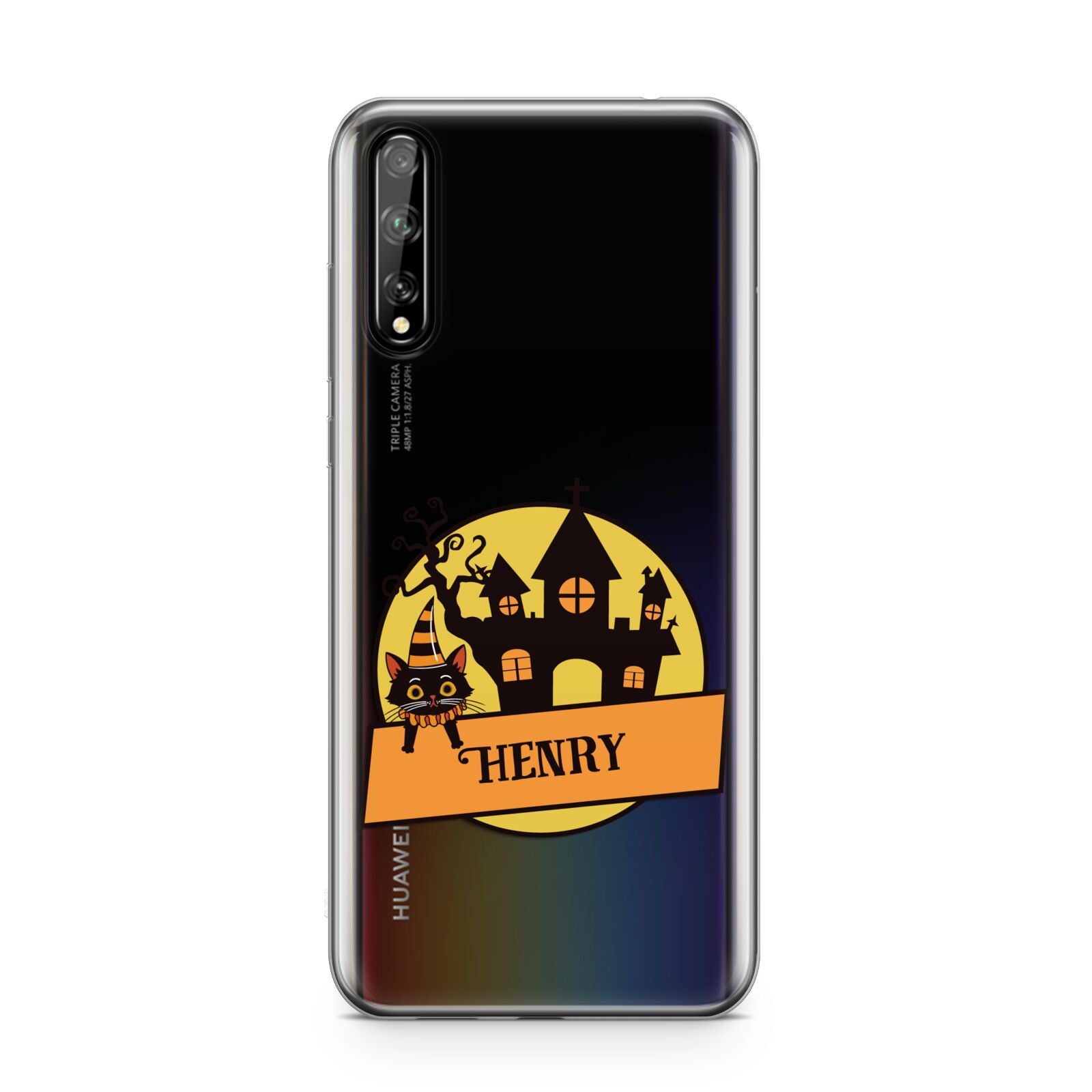 Haunted House Silhouette Custom Huawei Enjoy 10s Phone Case