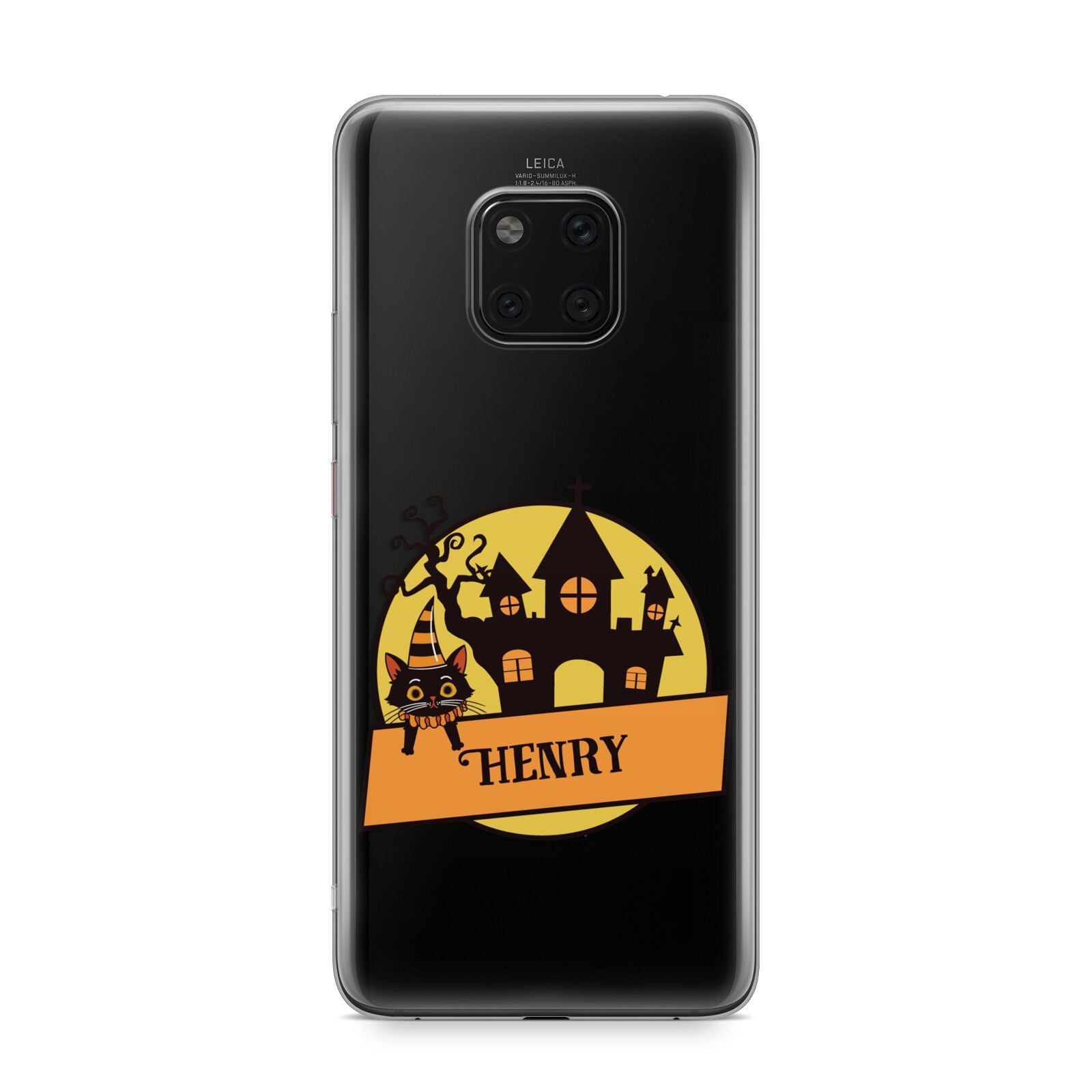 Haunted House Silhouette Custom Huawei Mate 20 Pro Phone Case