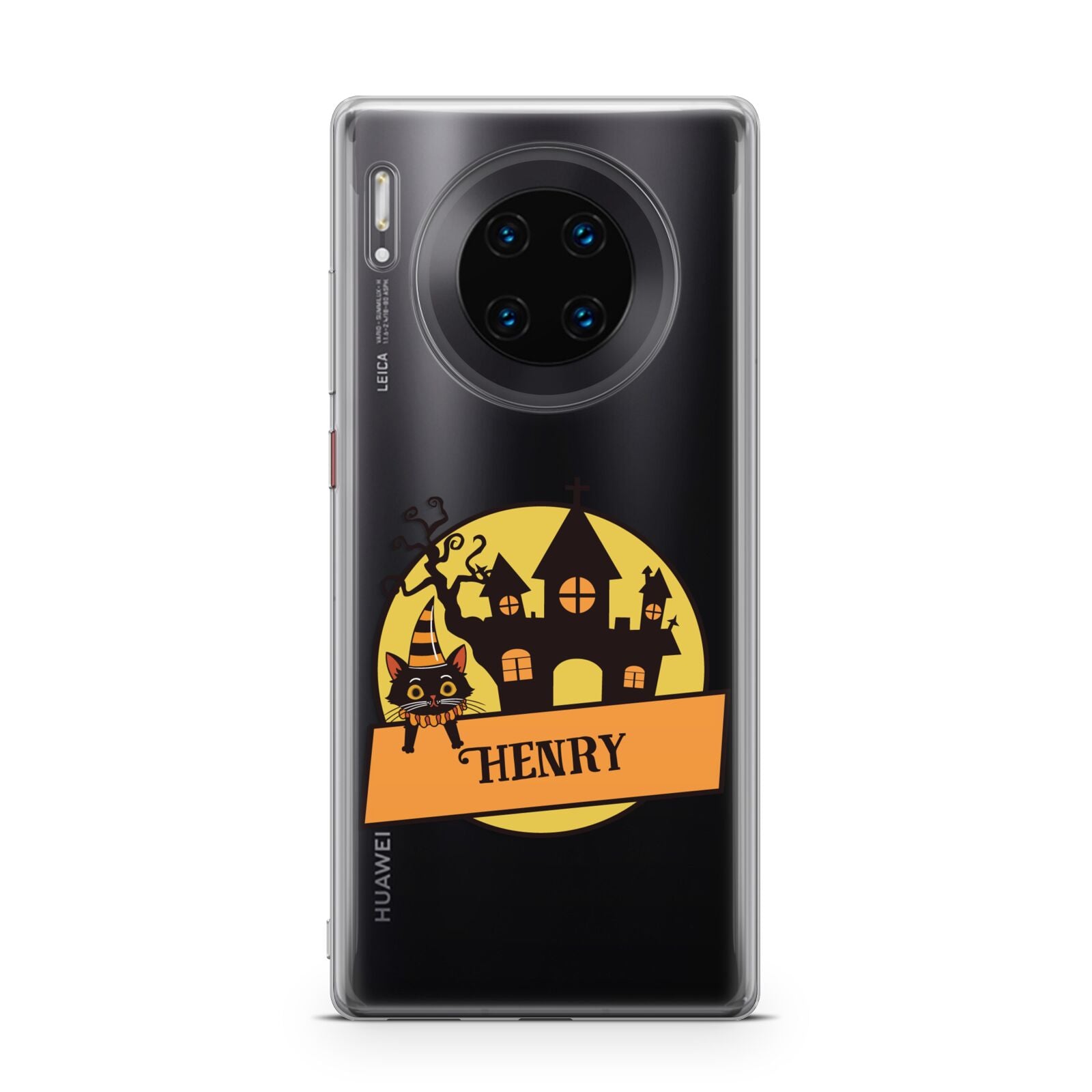 Haunted House Silhouette Custom Huawei Mate 30 Pro Phone Case