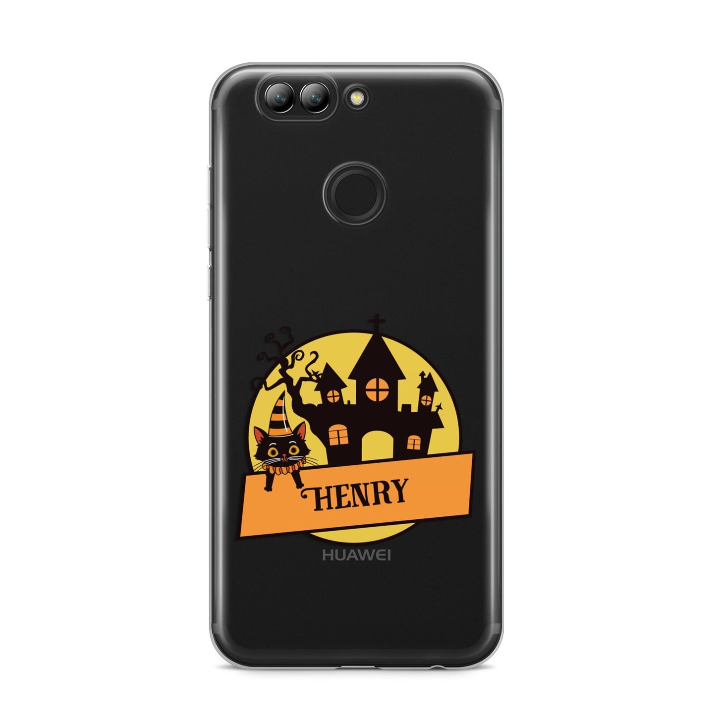 Haunted House Silhouette Custom Huawei Nova 2s Phone Case