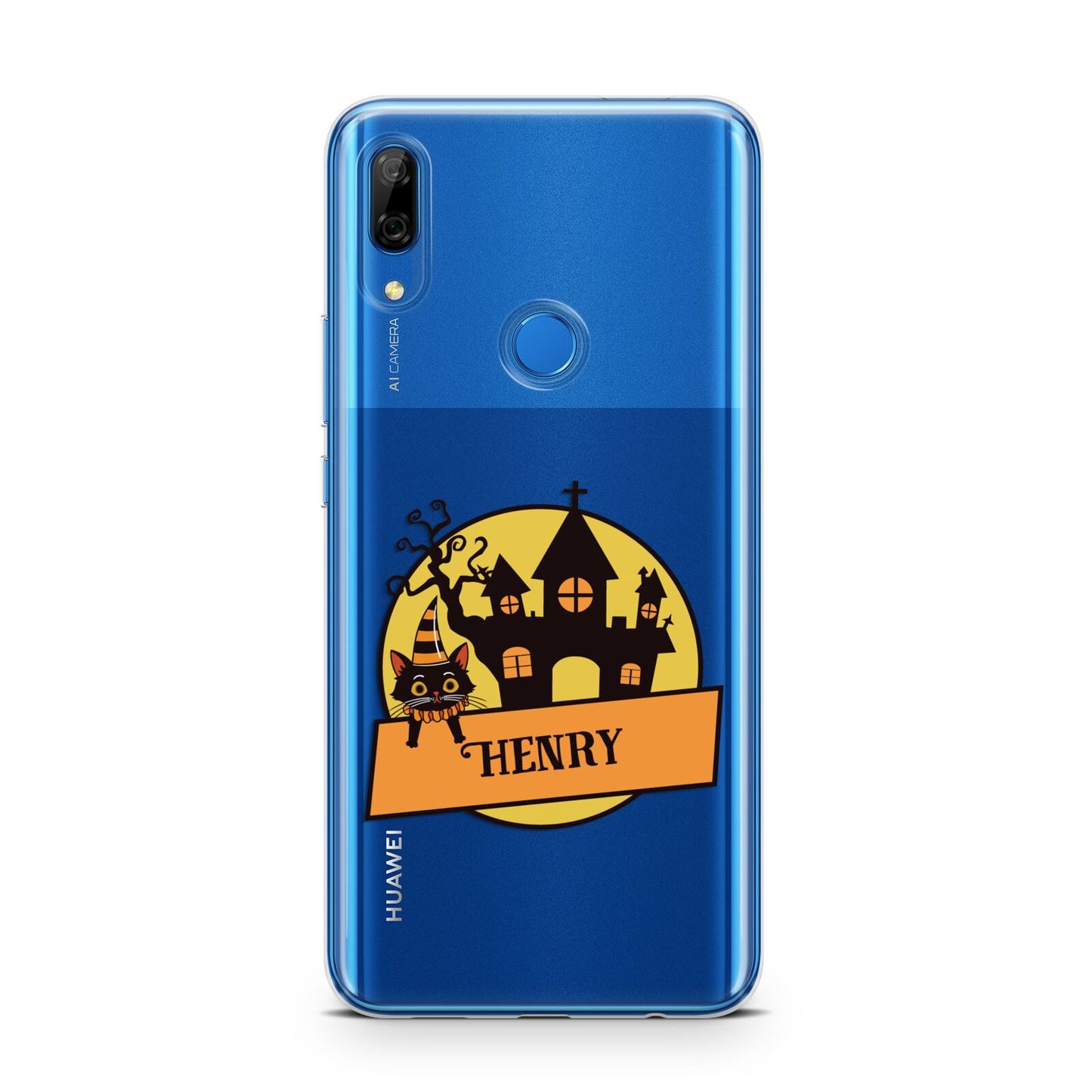 Haunted House Silhouette Custom Huawei P Smart Z