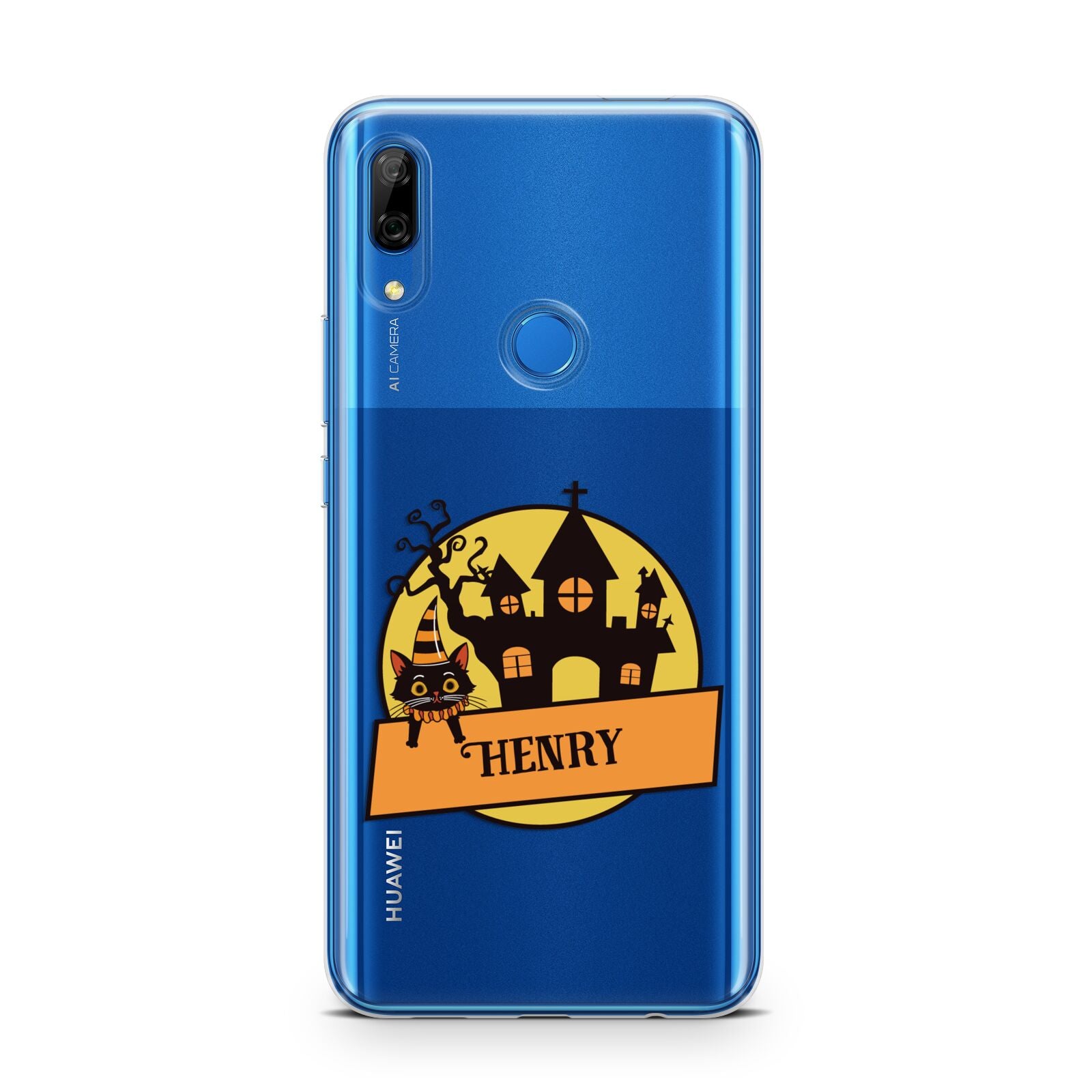 Haunted House Silhouette Custom Huawei P Smart Z