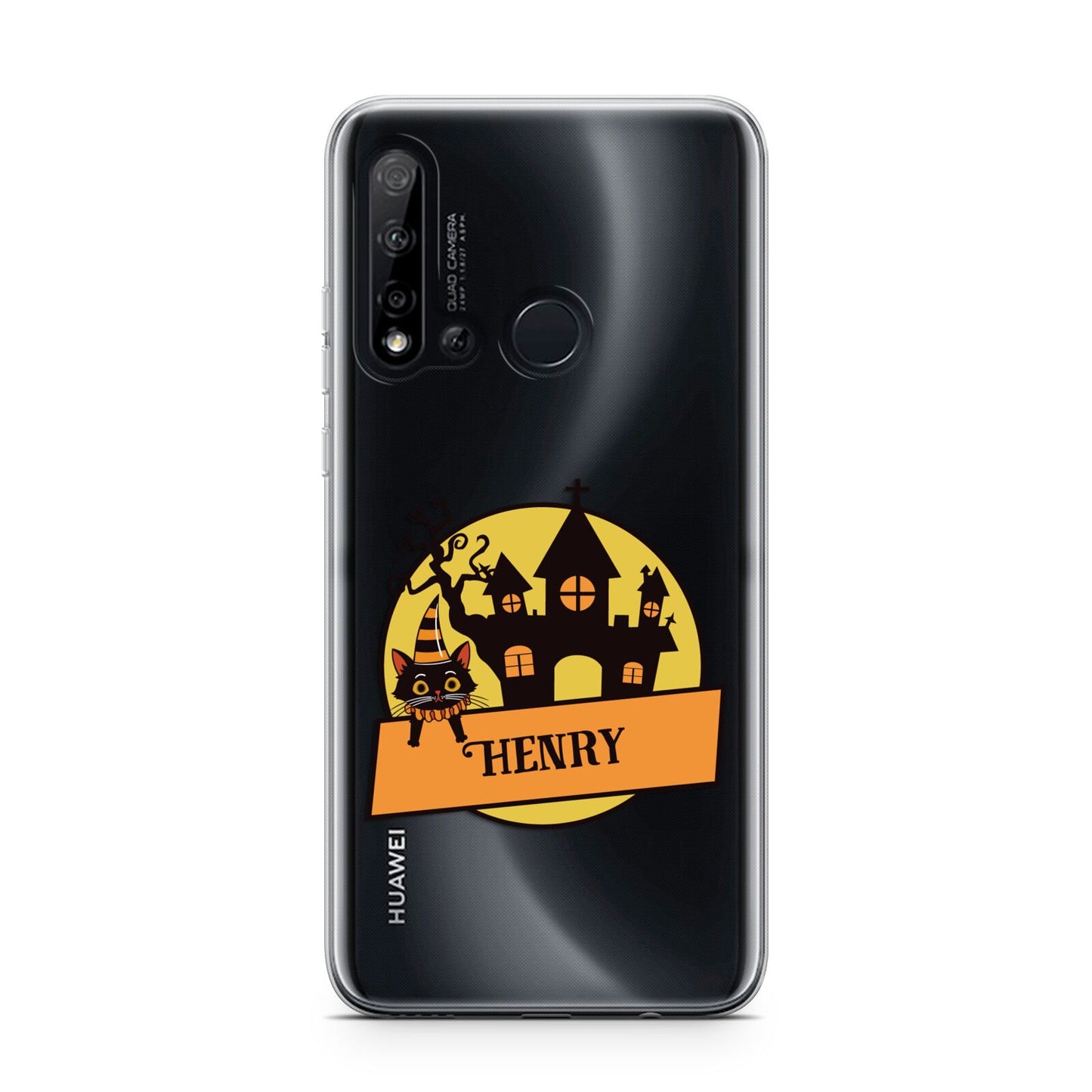 Haunted House Silhouette Custom Huawei P20 Lite 5G Phone Case