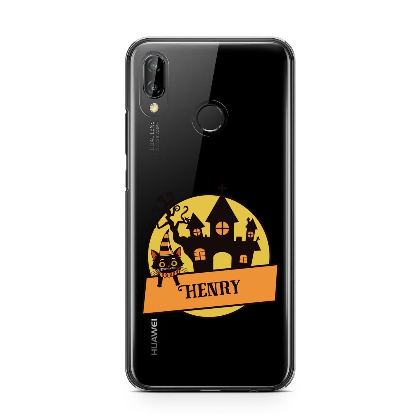 Haunted House Silhouette Custom Huawei P20 Lite Phone Case