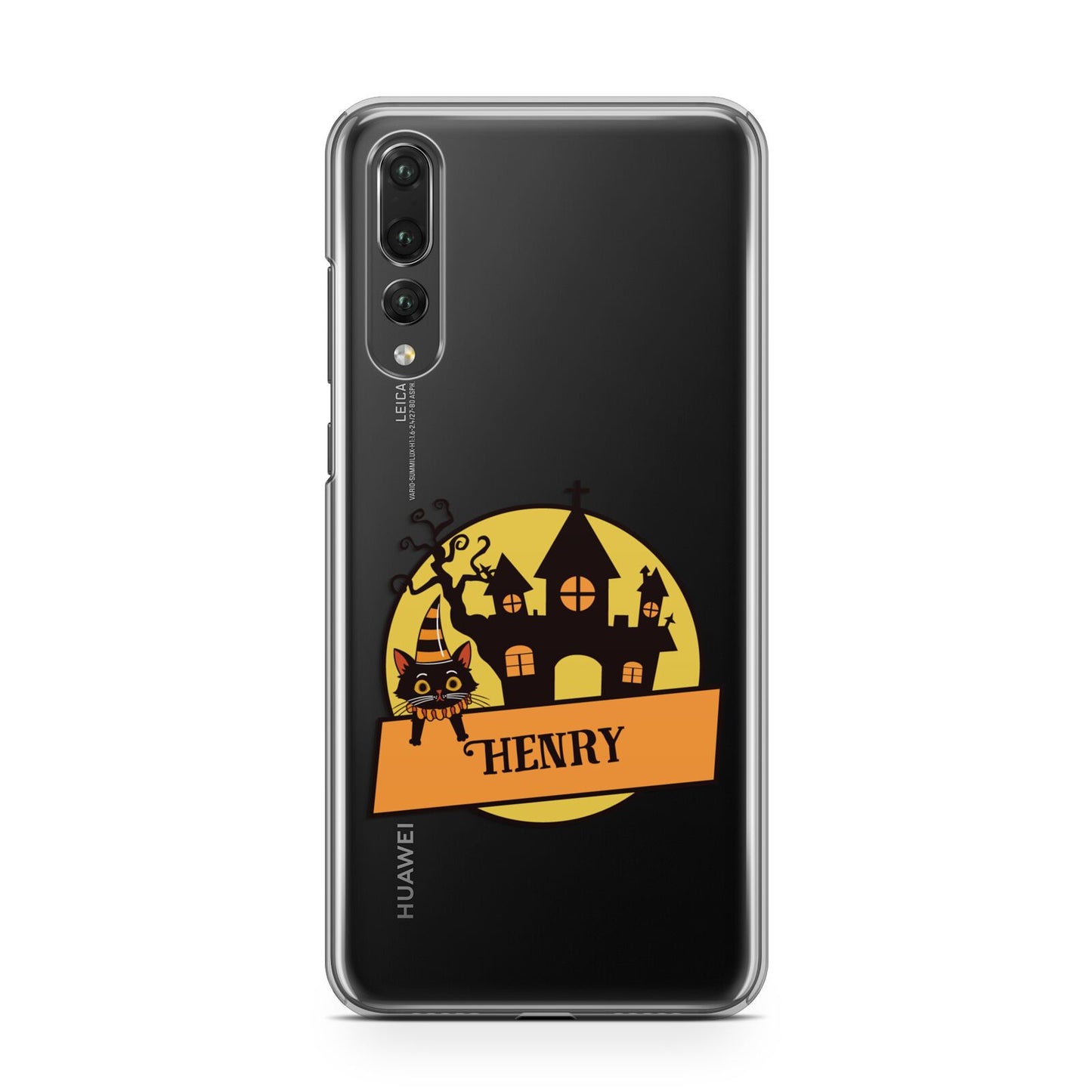 Haunted House Silhouette Custom Huawei P20 Pro Phone Case