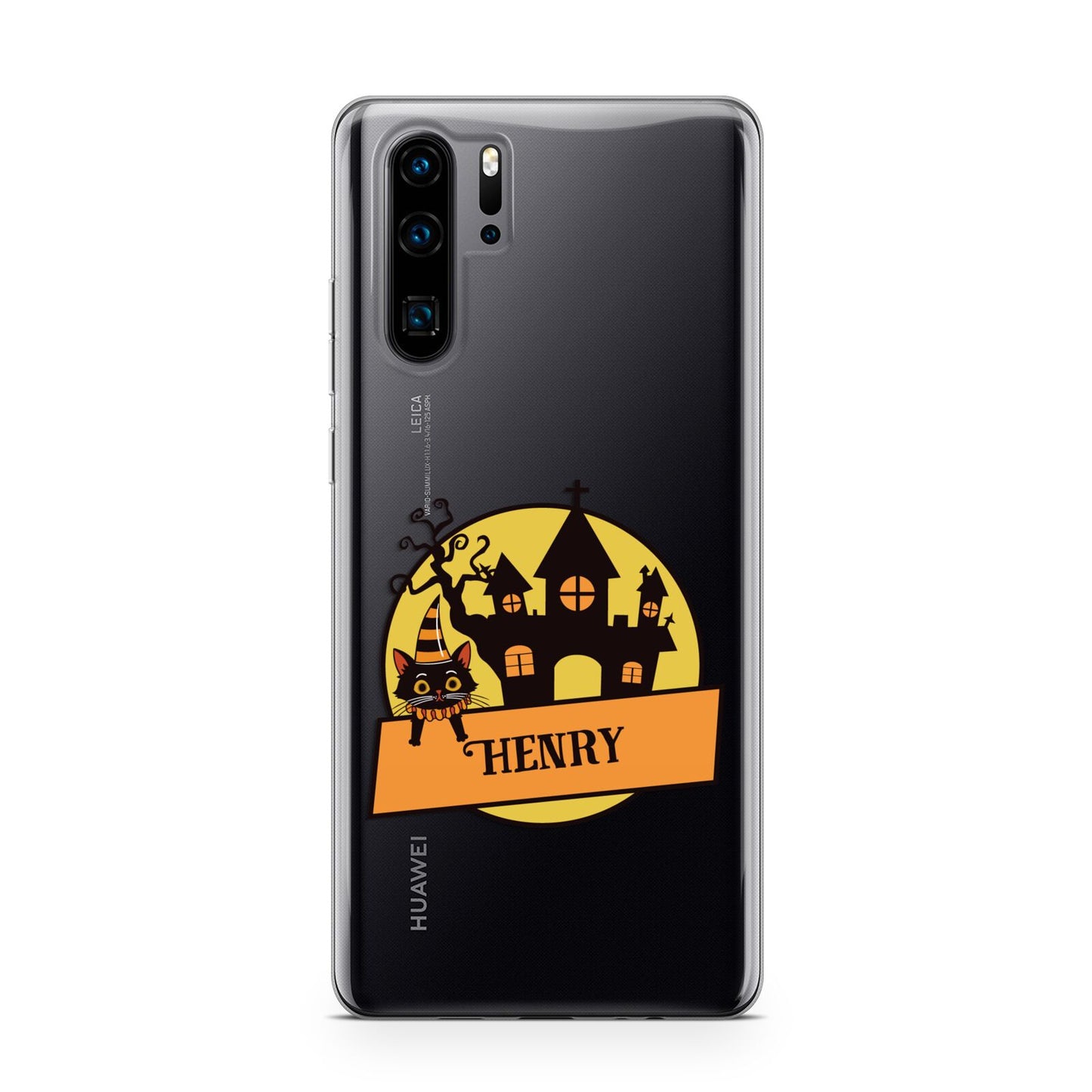 Haunted House Silhouette Custom Huawei P30 Pro Phone Case